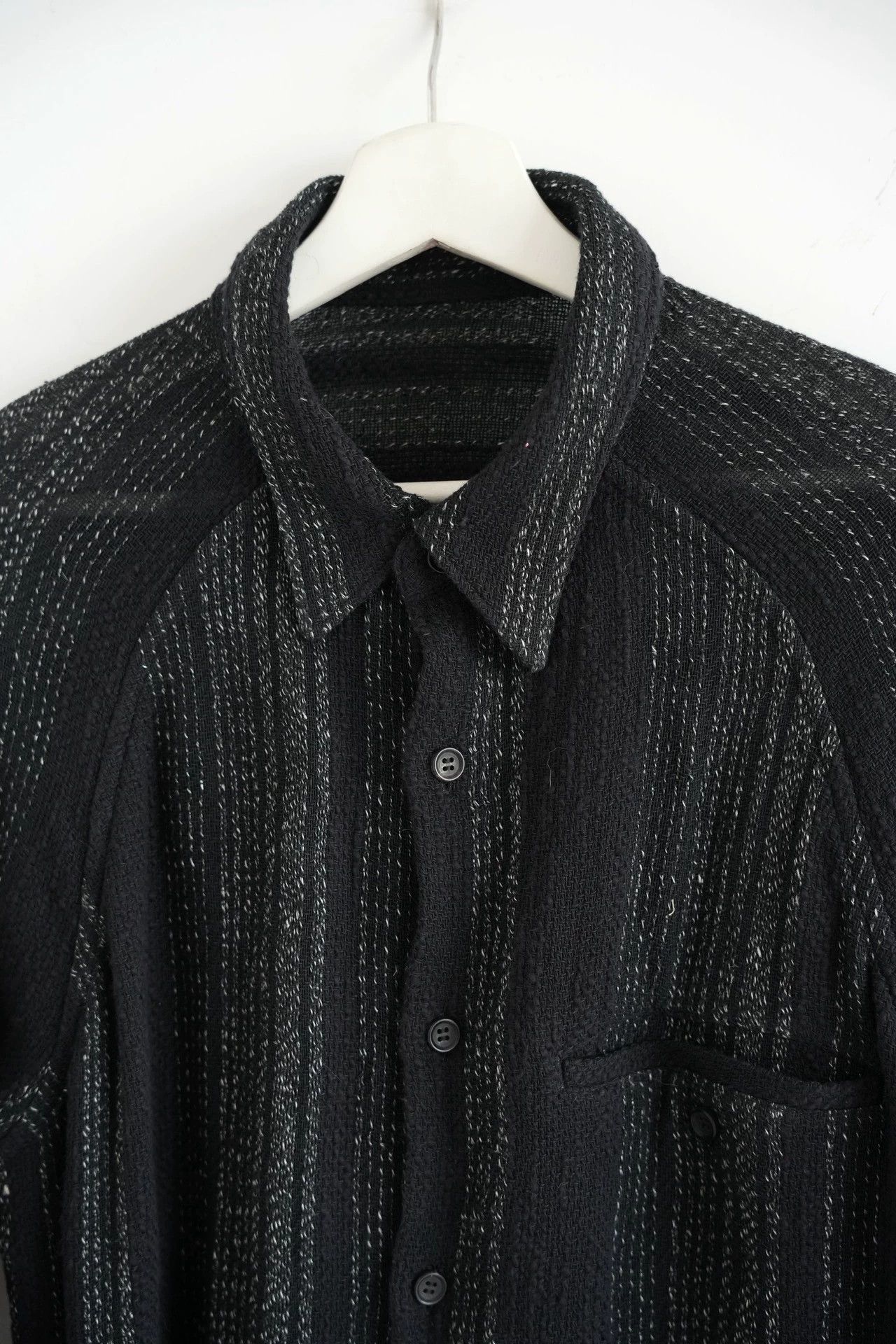 Yohji Yamamoto Yohji Yamamoto 24SS Handwoven Knotted Long Shirt Size US M / EU 48-50 / 2 - 3 Thumbnail