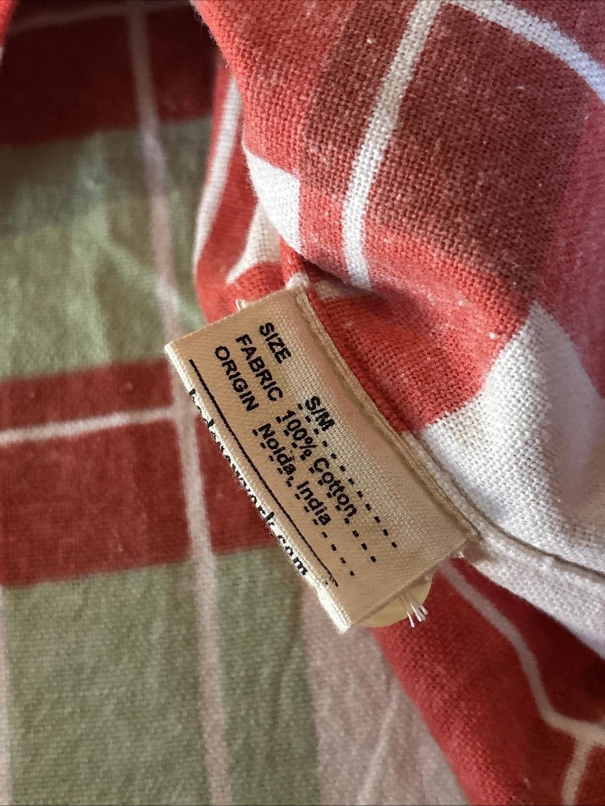 Bode Bode Plaid Red and Green Shirt Size US S / EU 44-46 / 1 - 8 Thumbnail