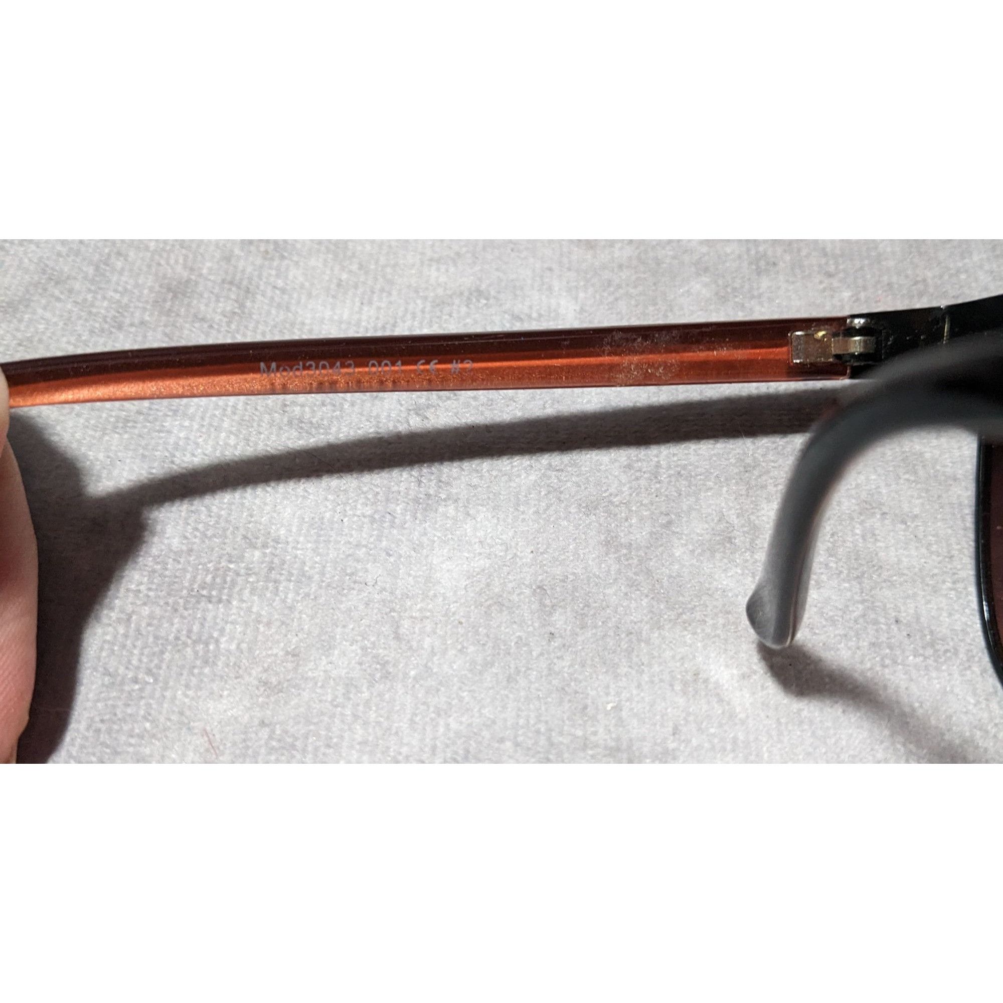 Oscar De La Renta Oscar De La Renta 3043 Brown And Black Sunglasses Size ONE SIZE - 9 Thumbnail