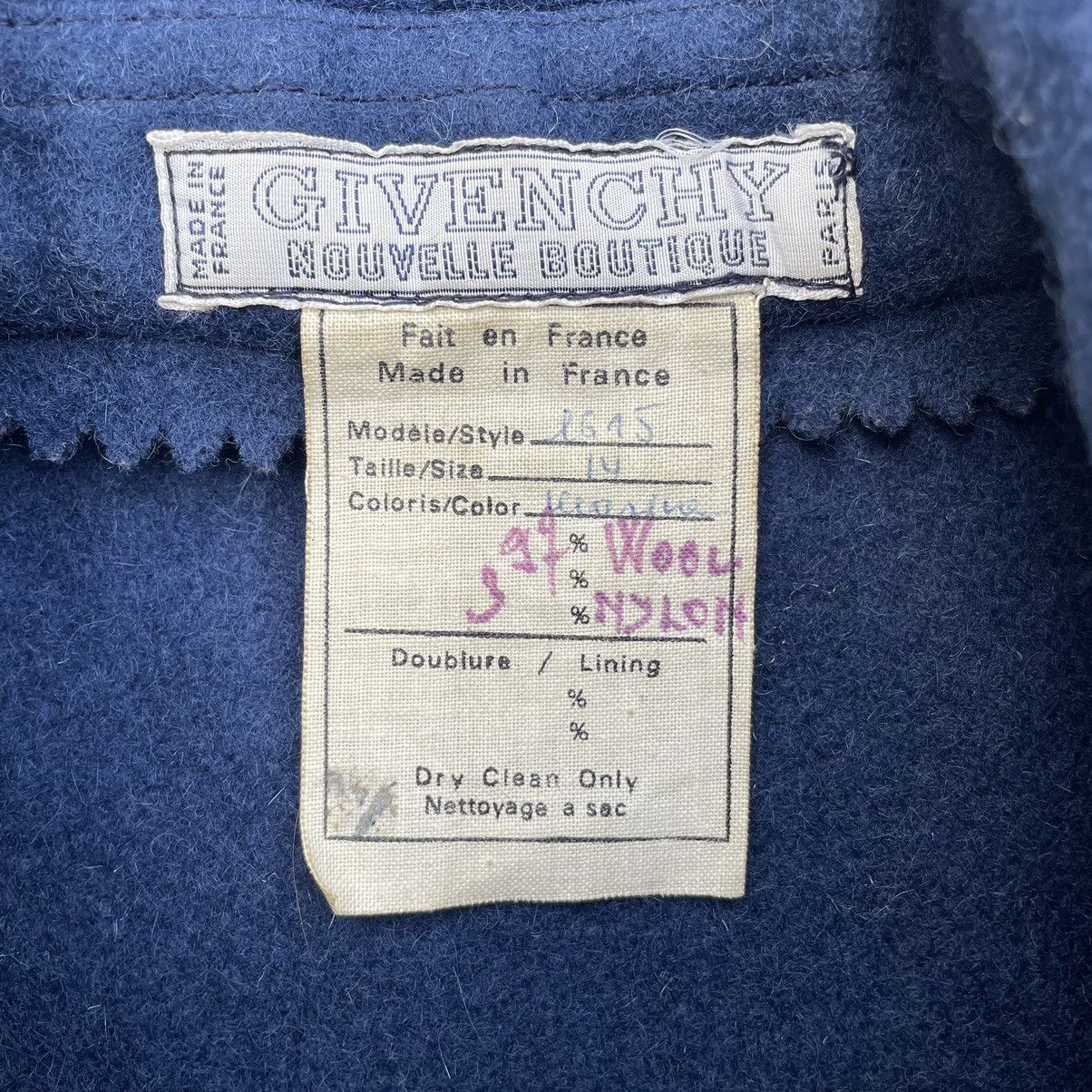 Givenchy × Vintage Vintage Givenchy Nouvelle Boutique 70’s Trench Coat Size 14 Size XL / US 12-14 / IT 48-50 - 3 Thumbnail