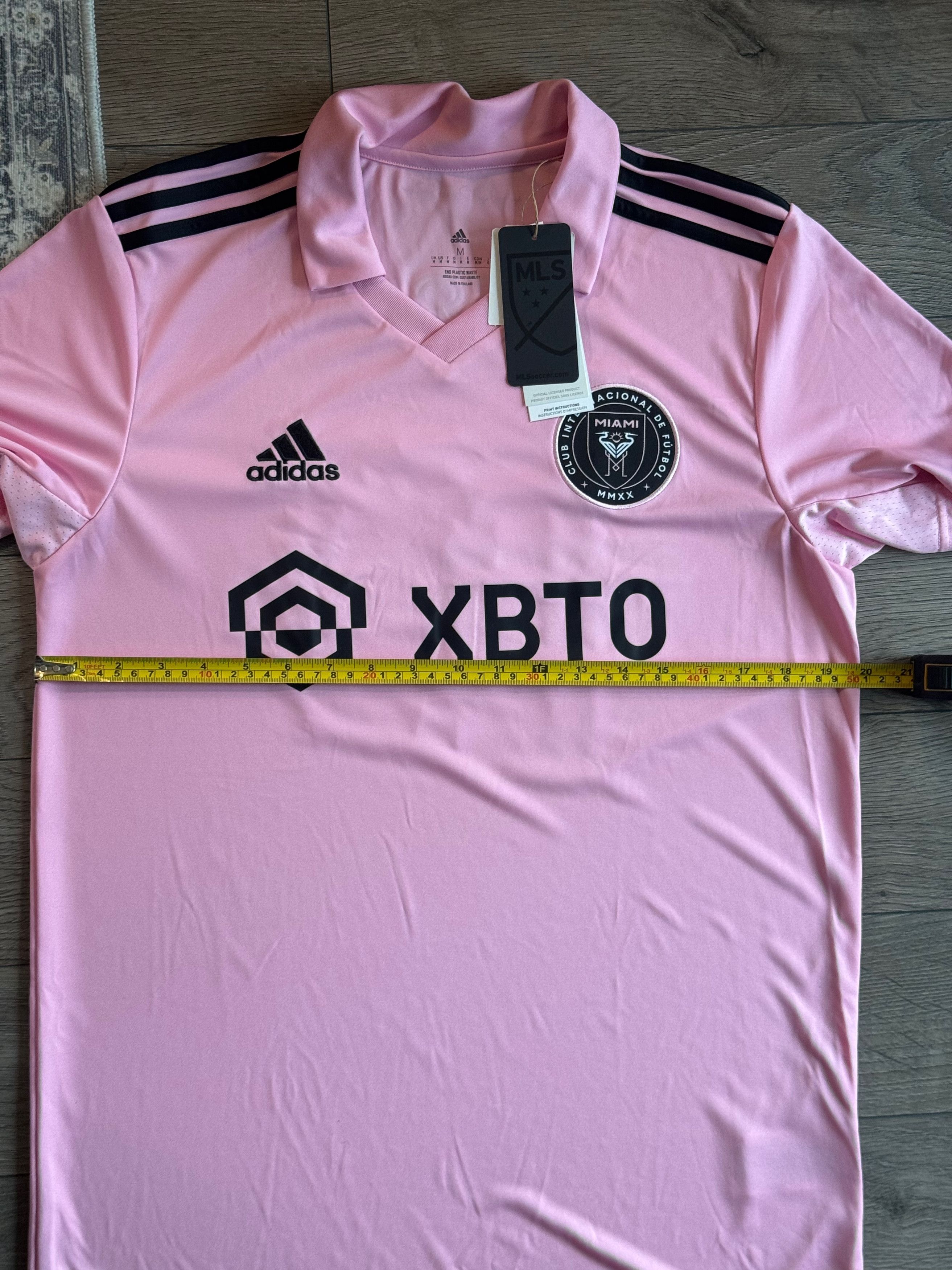 Adidas Messi Inter Miami Jersey Authentic 2022 New Size US M / EU 48-50 / 2 - 8 Thumbnail