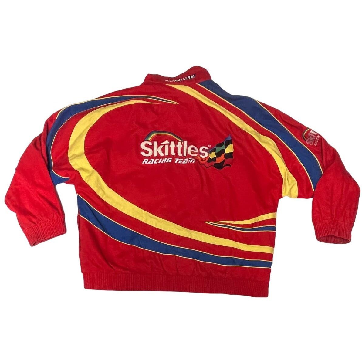Other Vintage Skittles Racing Team Jacket Ernie Irvan Track Gear Size US XXL / EU 58 / 5 - 3 Thumbnail