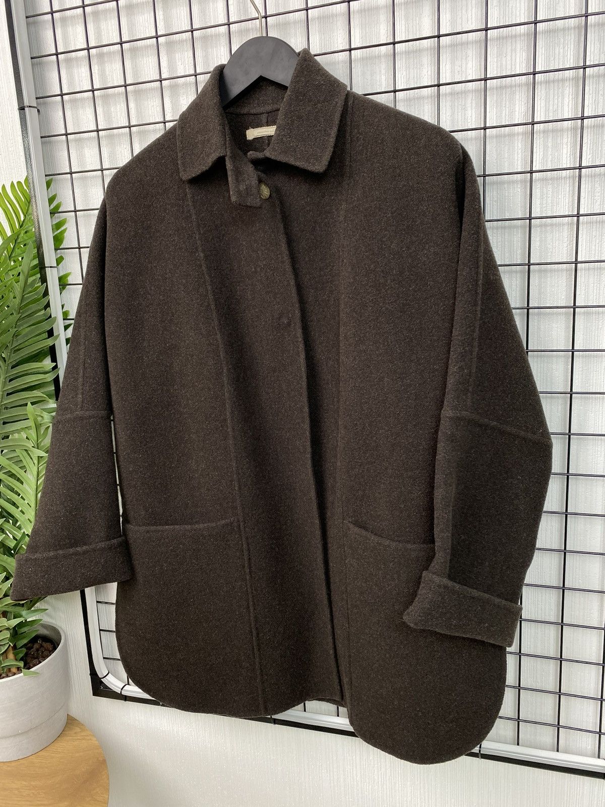Massimo Alba Massimo Alba women wool lana jacket coat XS size oversized Size XS / US 0-2 / IT 36-38 - 3 Thumbnail