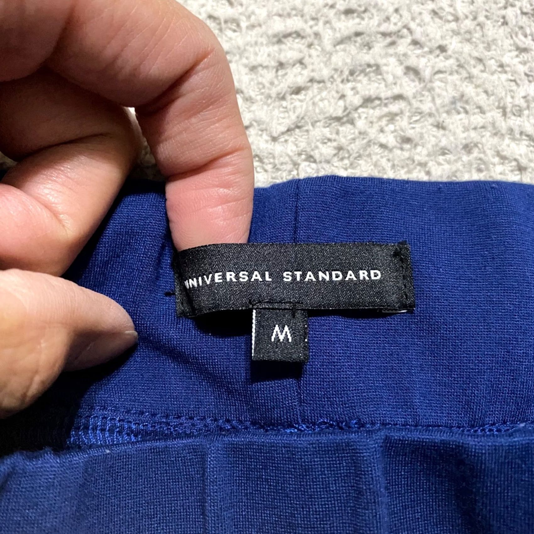 Vintage Universal Standard Pants Blue Skinny Pull On Pockets Ankle Size 32" / US 10 / IT 46 - 3 Thumbnail