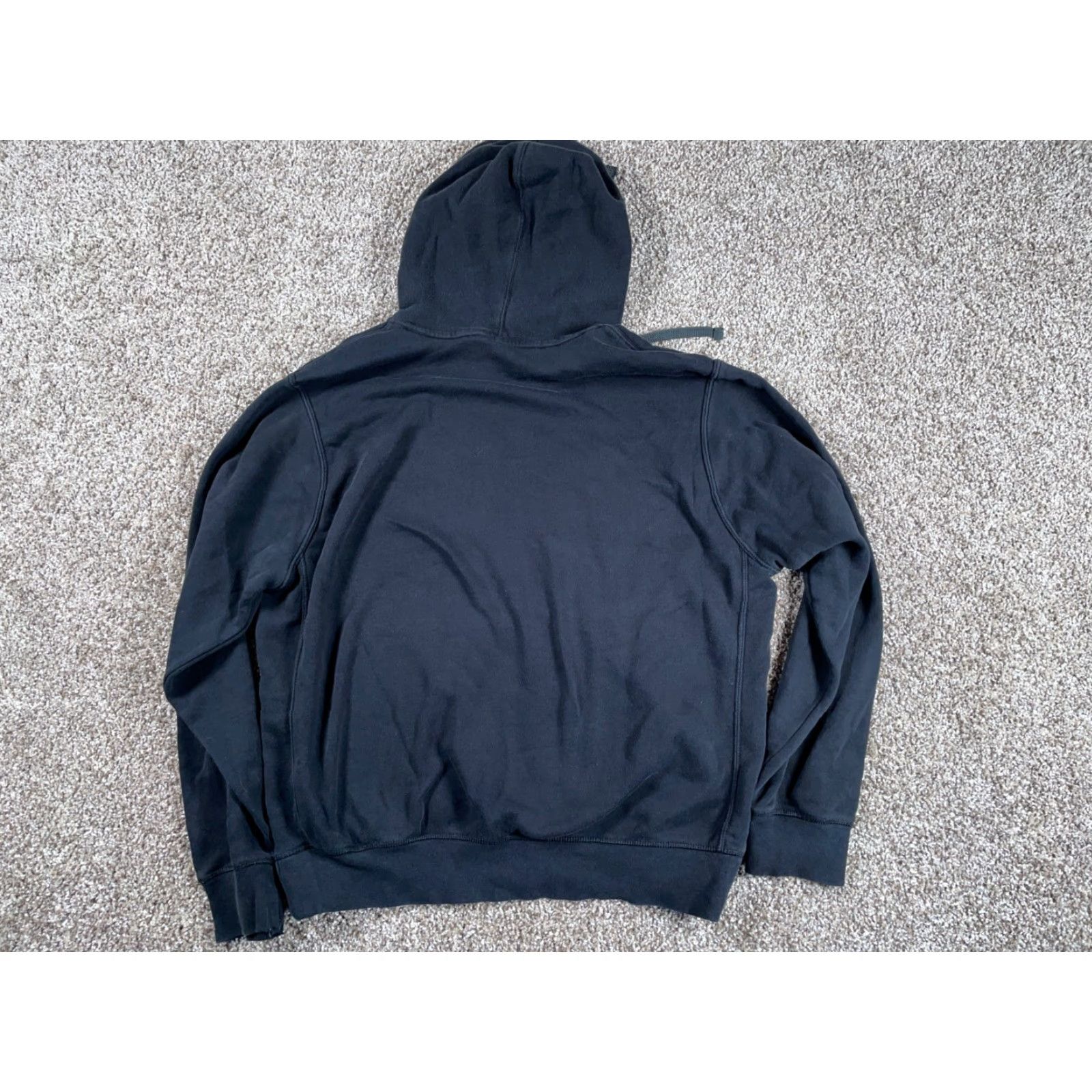 Nike Nike Hoodie Drawstring Double Swoosh Adult Large Black Sweatshirt DM5458-010 Size US L / EU 52-54 / 3 - 3 Thumbnail