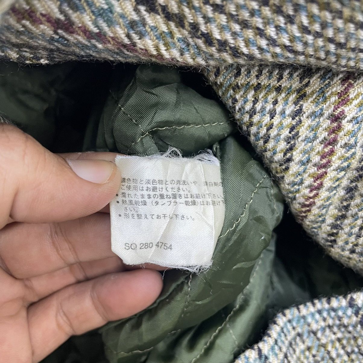 Burberry 🔥Vintage Burberry Shawl Collar Wool Jacket Size US L / EU 52-54 / 3 - 8 Thumbnail