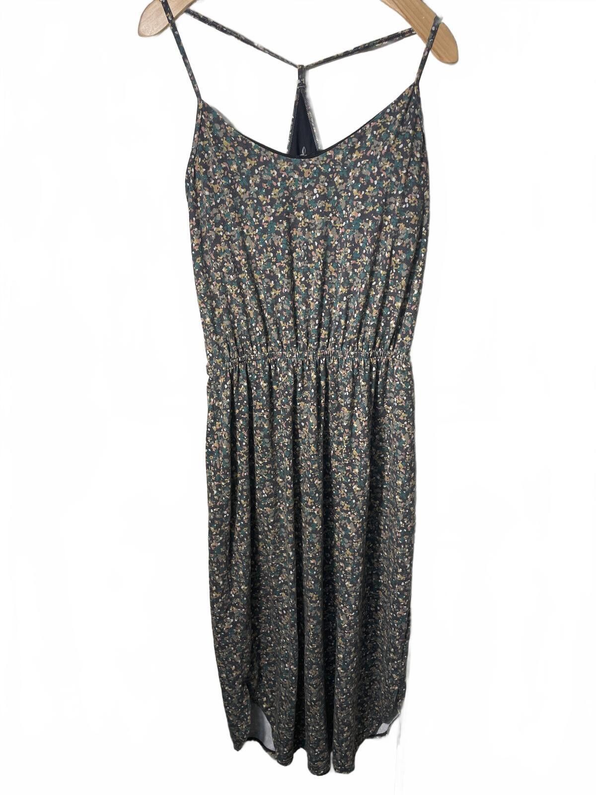 Prana Prana Floral Summer Dress Halter Built in Bra Small EUC Size S / US 4 / IT 40 - 2 Thumbnail