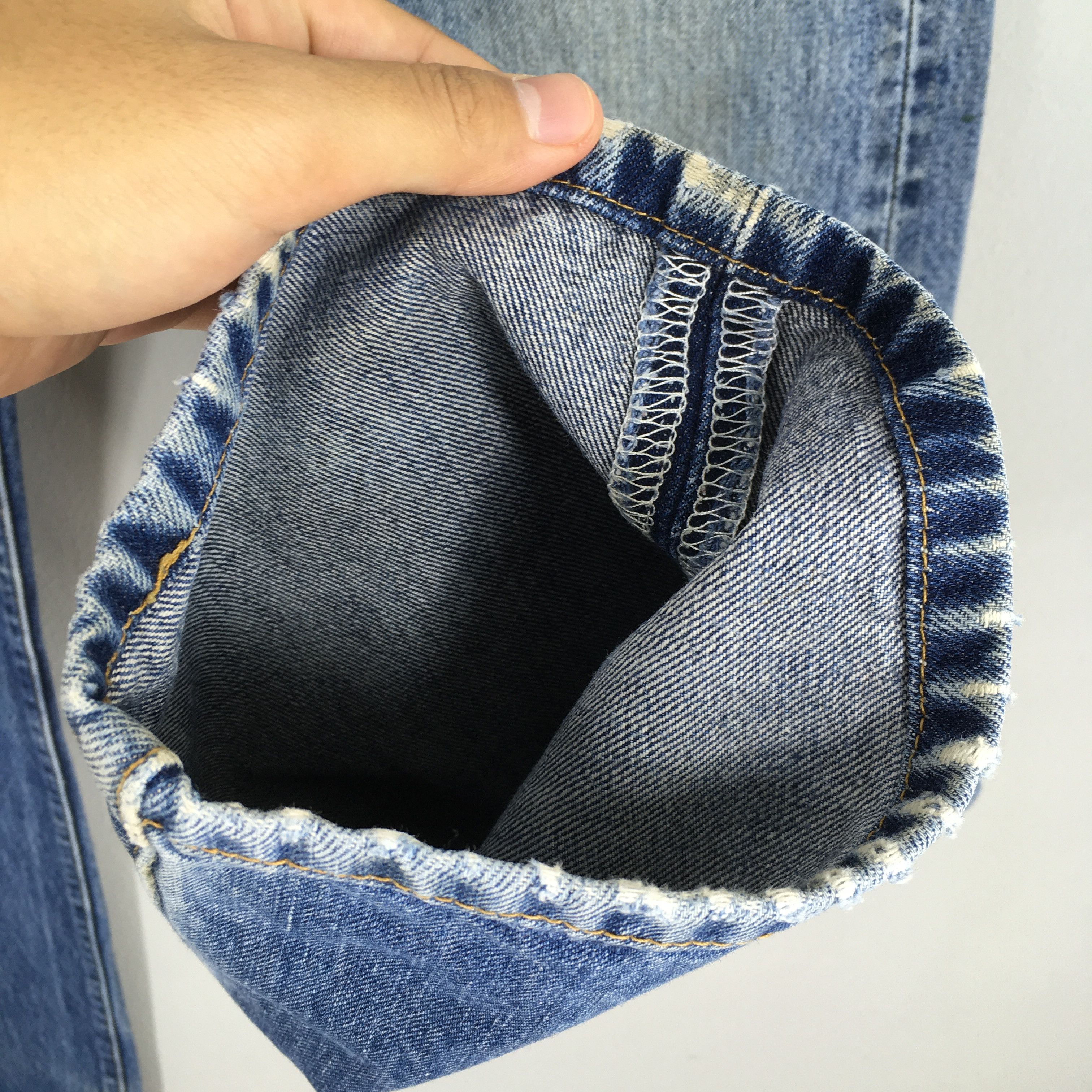 Levi's Size 32x30.5 Vintage 80s Levi's 501 Regular Fit Jeans S1591 Size US 32 / EU 48 - 5 Thumbnail