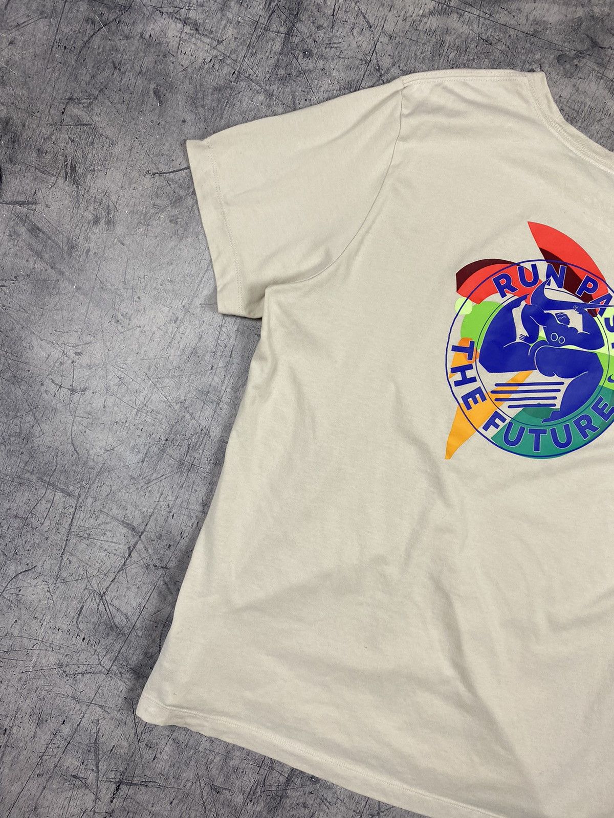 Designer × Nike Nike X Kelly Anna Designer Swoosh Big Logo Tee T Shirt Size US XL / EU 56 / 4 - 3 Thumbnail