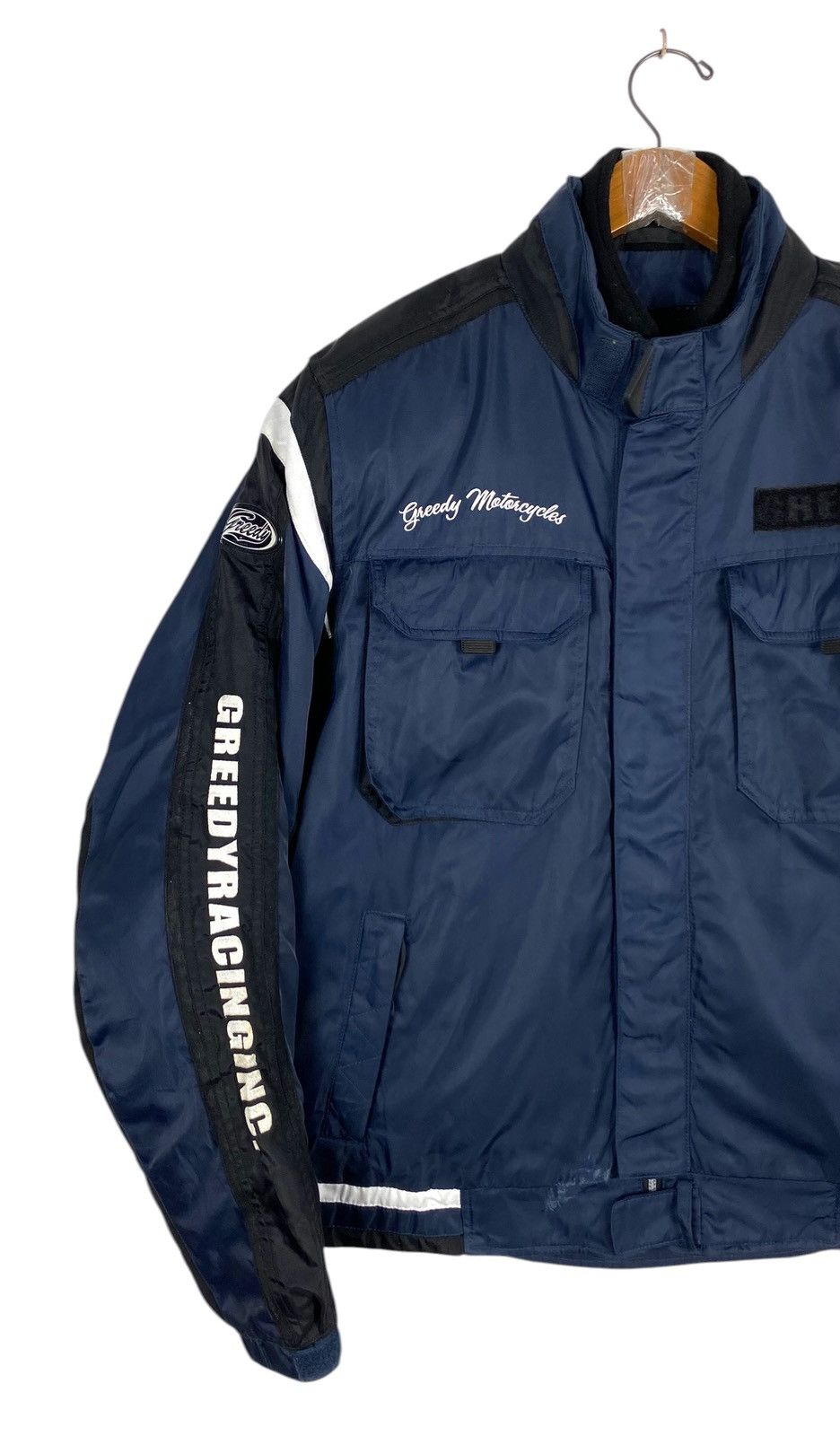 Japanese Brand Rare‼️ Vintage Greedy Racing Motorcycle Jacket Size US L / EU 52-54 / 3 - 4 Thumbnail