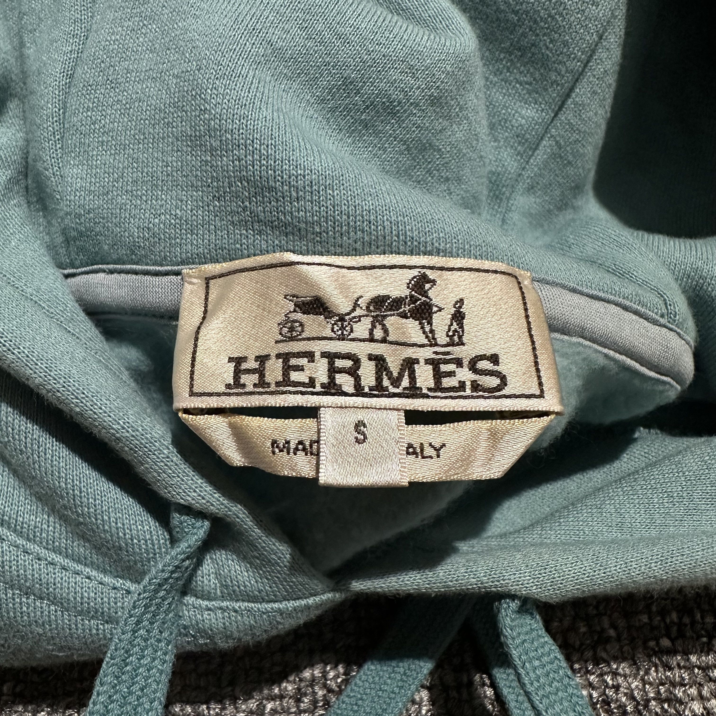 Hermes Hermes Runway Rare SS 2022 Leather Horse Hoodie Size US M / EU 48-50 / 2 - 4 Thumbnail