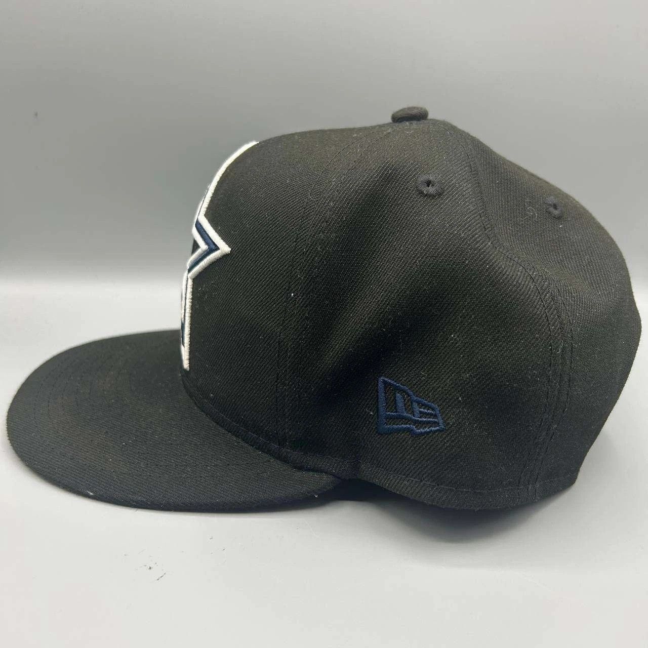 New Era Dallas Cowboys Hat Men Black Gray Embroidered Snap Back Cap Size ONE SIZE - 4 Thumbnail