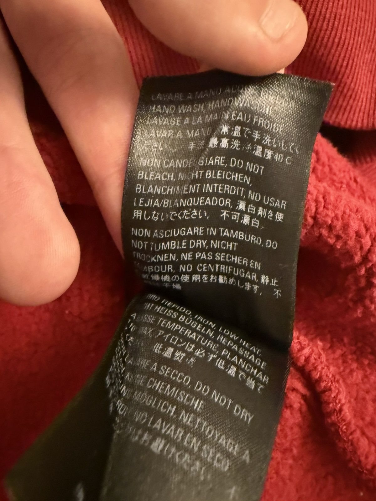 Balenciaga Balenciaga back logo hoodie S fit L/XL Size US S / EU 44-46 / 1 - 6 Thumbnail