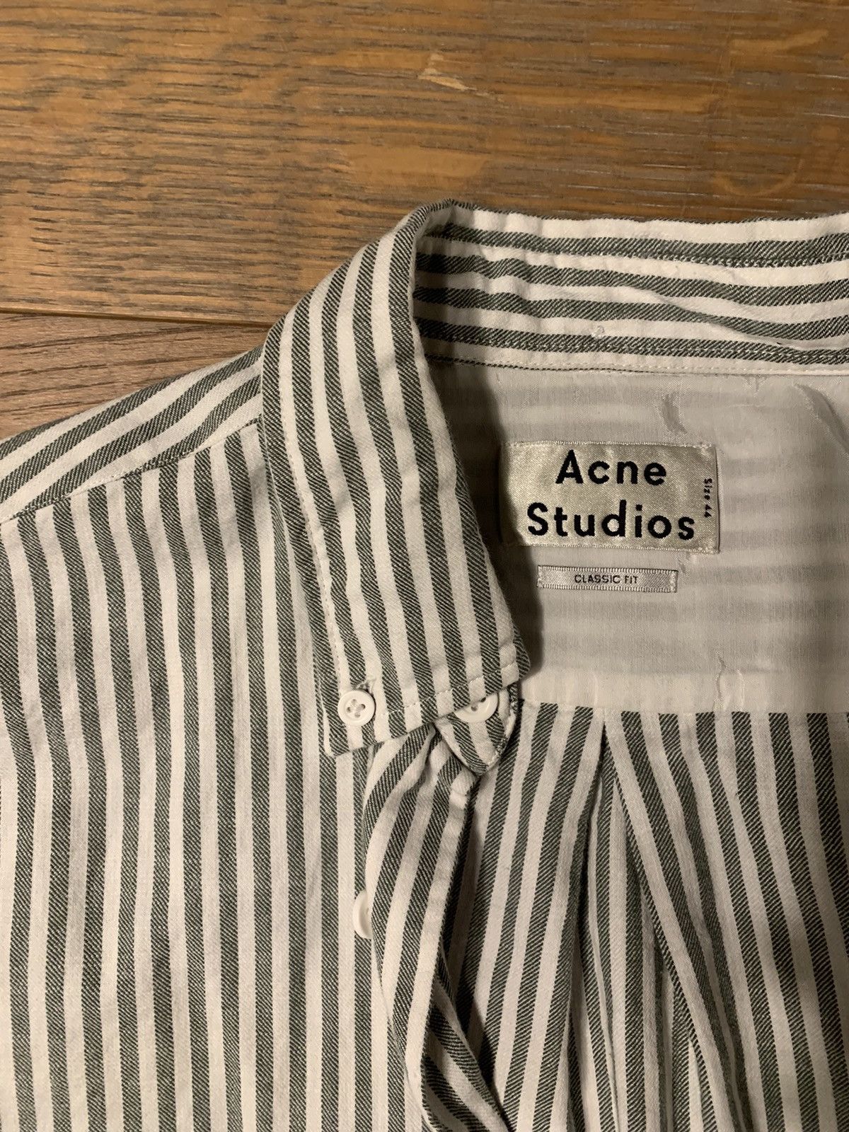 Acne Studios Acne SS18 Isherwood Shirt Size US S / EU 44-46 / 1 - 2 Thumbnail