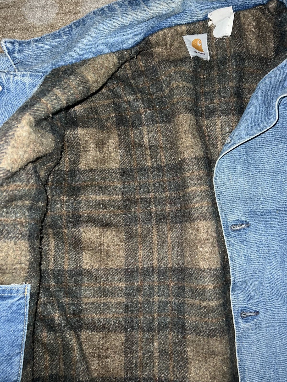 Carhartt Carhartt denim jacket Size US XL / EU 56 / 4 - 2 Thumbnail