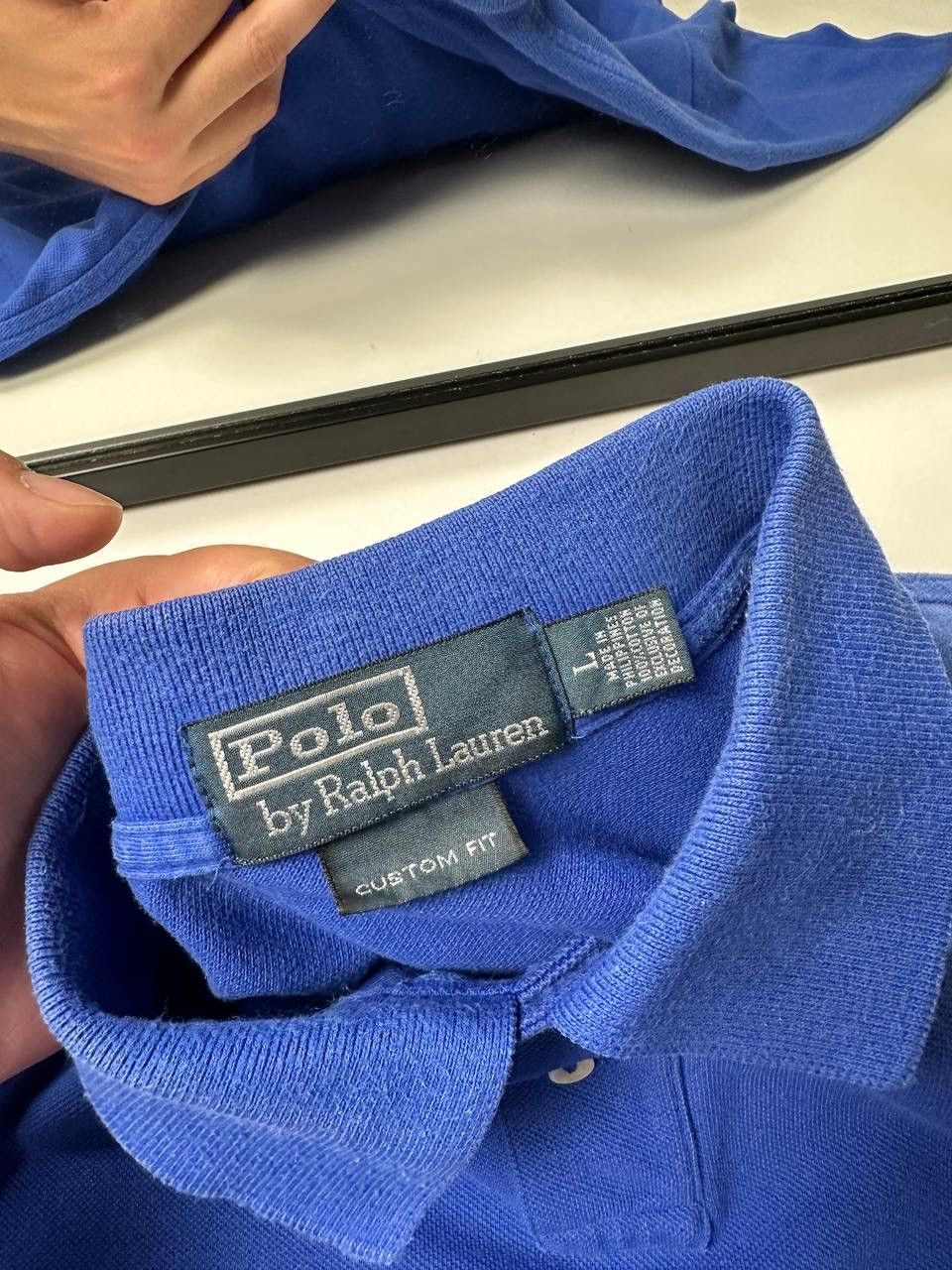 Polo Ralph Lauren Vintage 00s Polo Ralph Lauren T Shirt Blue Size US L / EU 52-54 / 3 - 8 Thumbnail