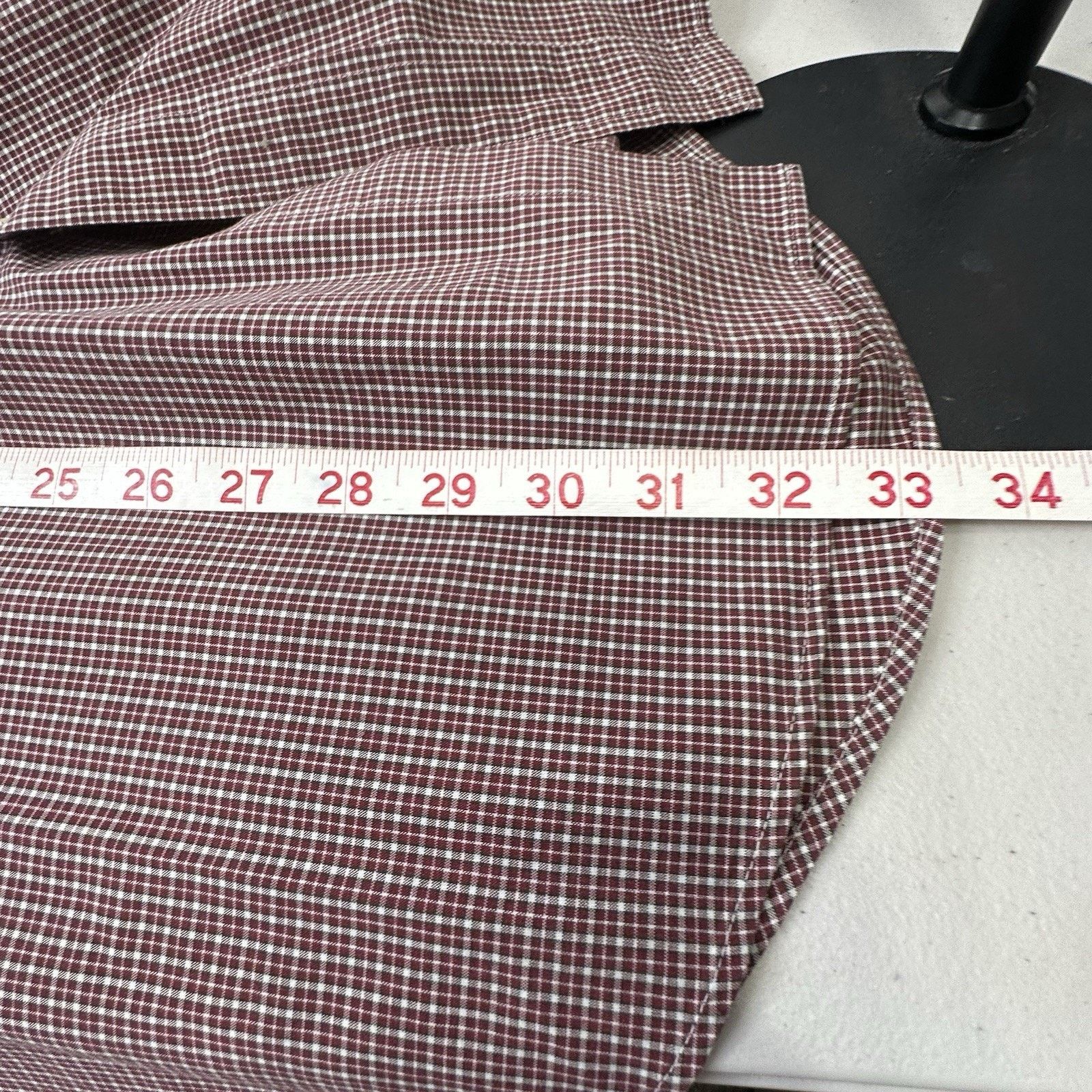 Ralph Lauren Vintage RalphLauren Golf Mens Tilden Cotton Red Check XLarge Size US XL / EU 56 / 4 - 4 Thumbnail