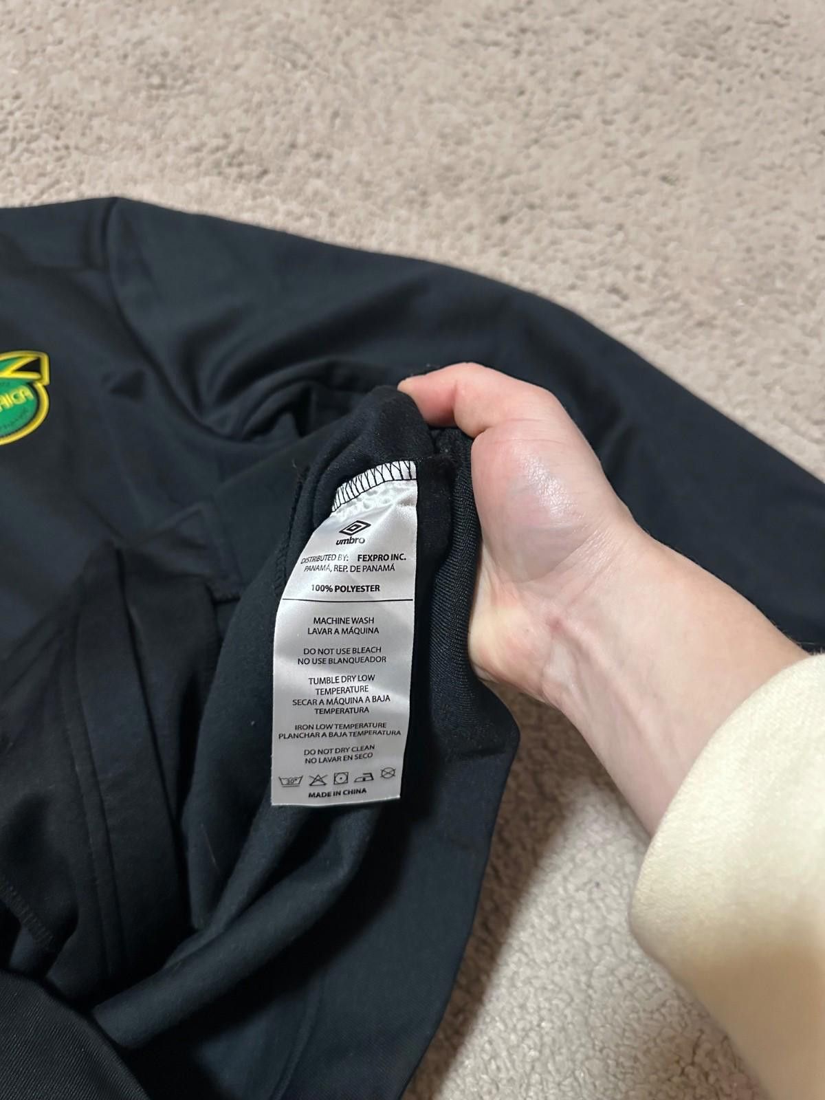 Umbro Umbro Jamaica Nationals Football Soccer Zip Track Jacket S Size US L / EU 52-54 / 3 - 7 Thumbnail