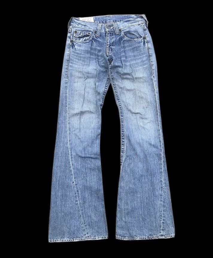 Japanese Brand FLARED⚡️⚡️RUSH HOUR FLARE TWIST DENIM Size US 30 / EU 46 - 1 Thumbnail
