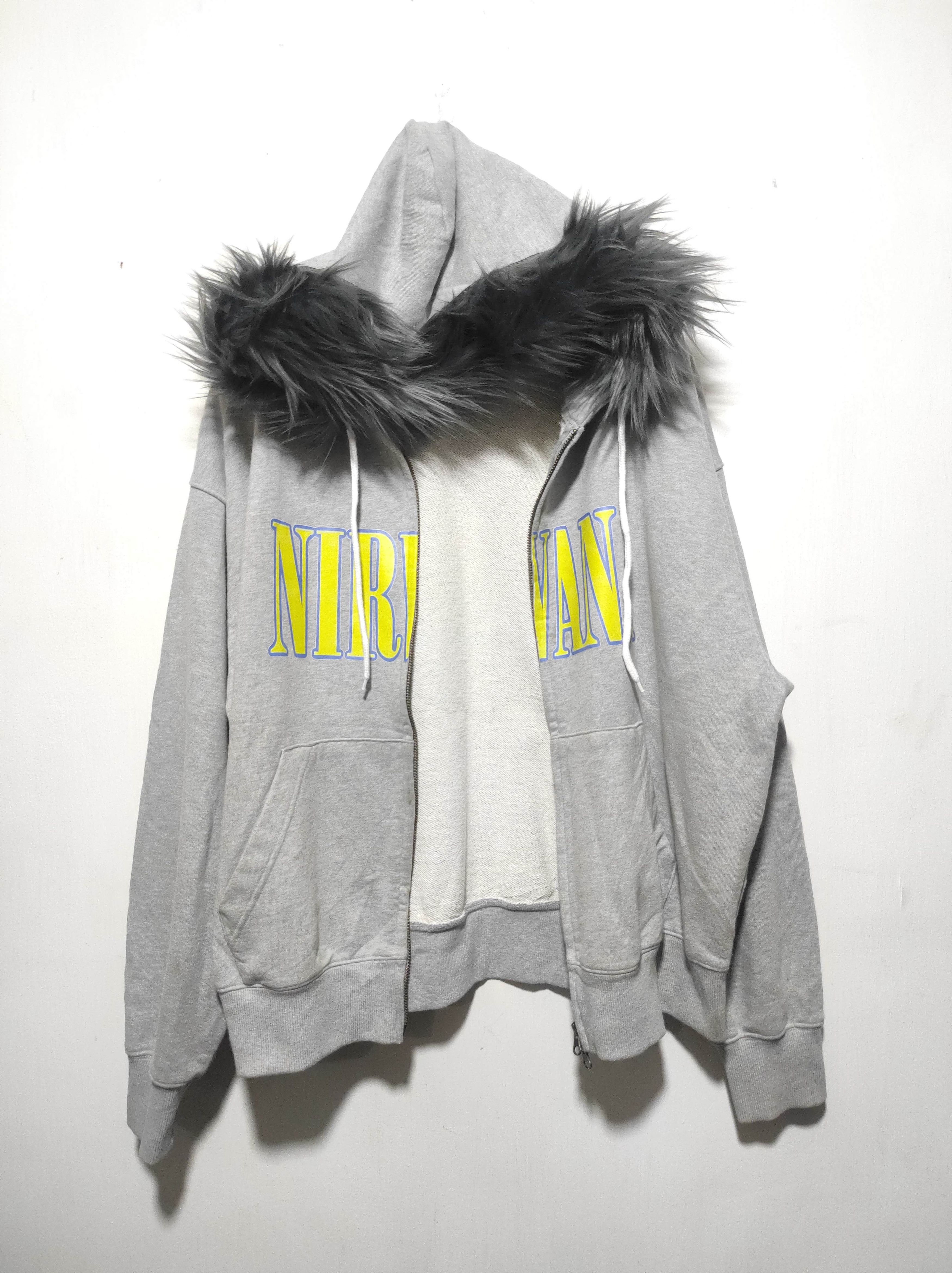 Hysteric Glamour Custom Nirvana Double Zip Fur Boxy Hoodie i6w9 LBG style Size US L / EU 52-54 / 3 - 6 Thumbnail