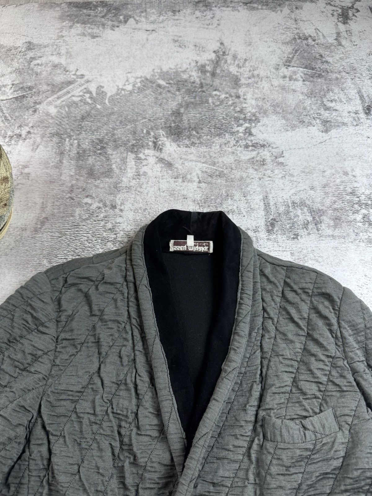 Issey Miyake Issey Miyake 42 IT Size Women’s Archive Gray Button Jacket Blazer Cardigan Coat Size M / US 6-8 / IT 42-44 - 6 Thumbnail