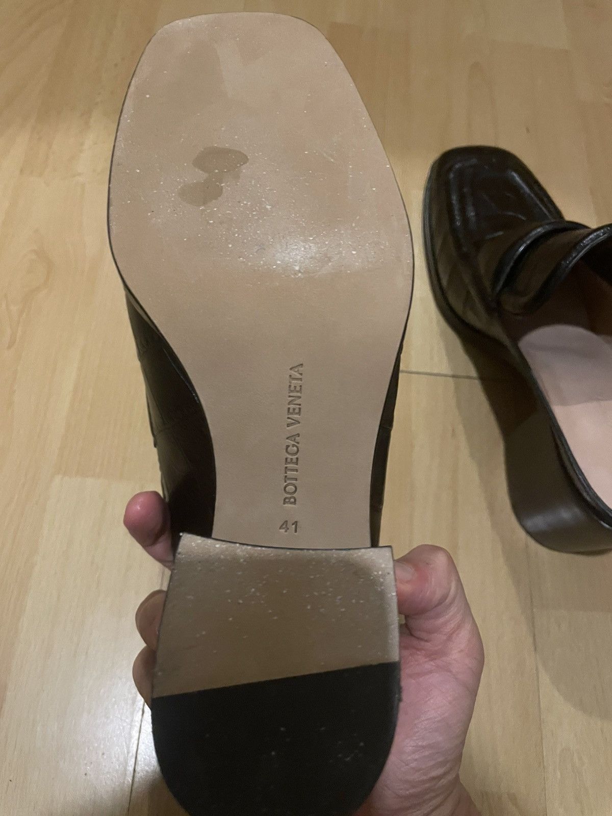 Bottega Veneta Bottega Veneta Croc Mules Size US 11 / IT 41 - 6 Thumbnail