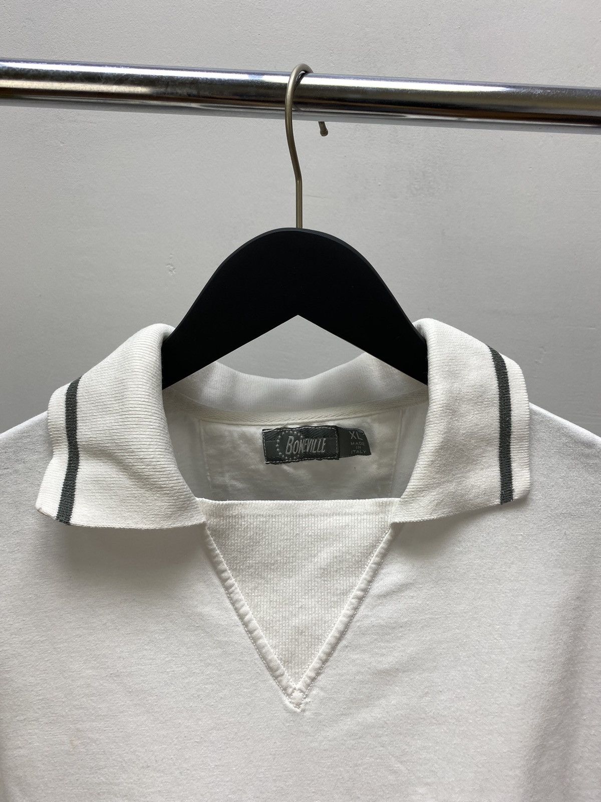 Boneville × Stone Island × Vintage Vintage Boneville Massimo Osti Polo Rare Streetwear Size XL Size US XL / EU 56 / 4 - 12 Thumbnail