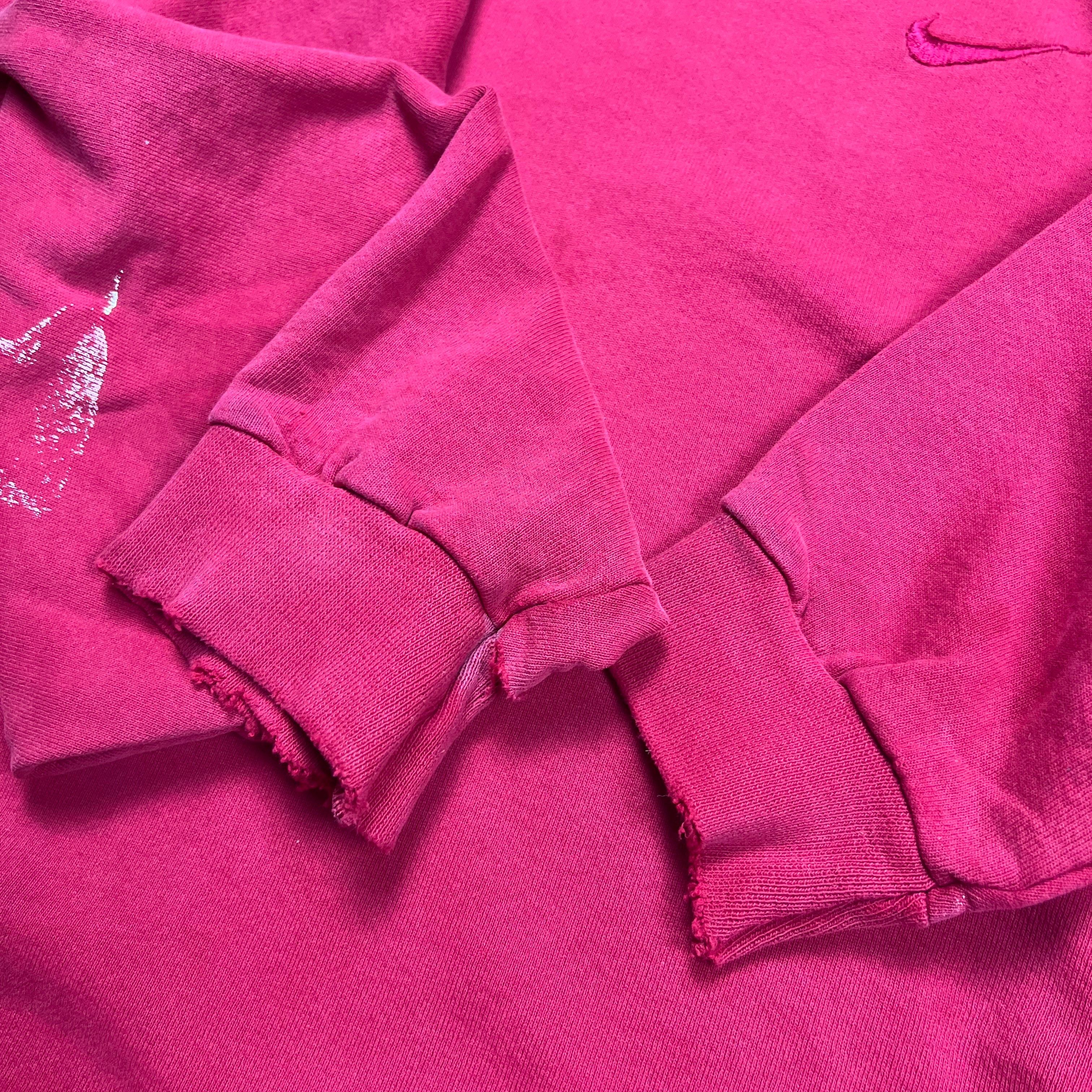 Nike Nike Embroidered Burgundy Swoosh Crewneck Sweatshirt - L Size US L / EU 52-54 / 3 - 6 Thumbnail