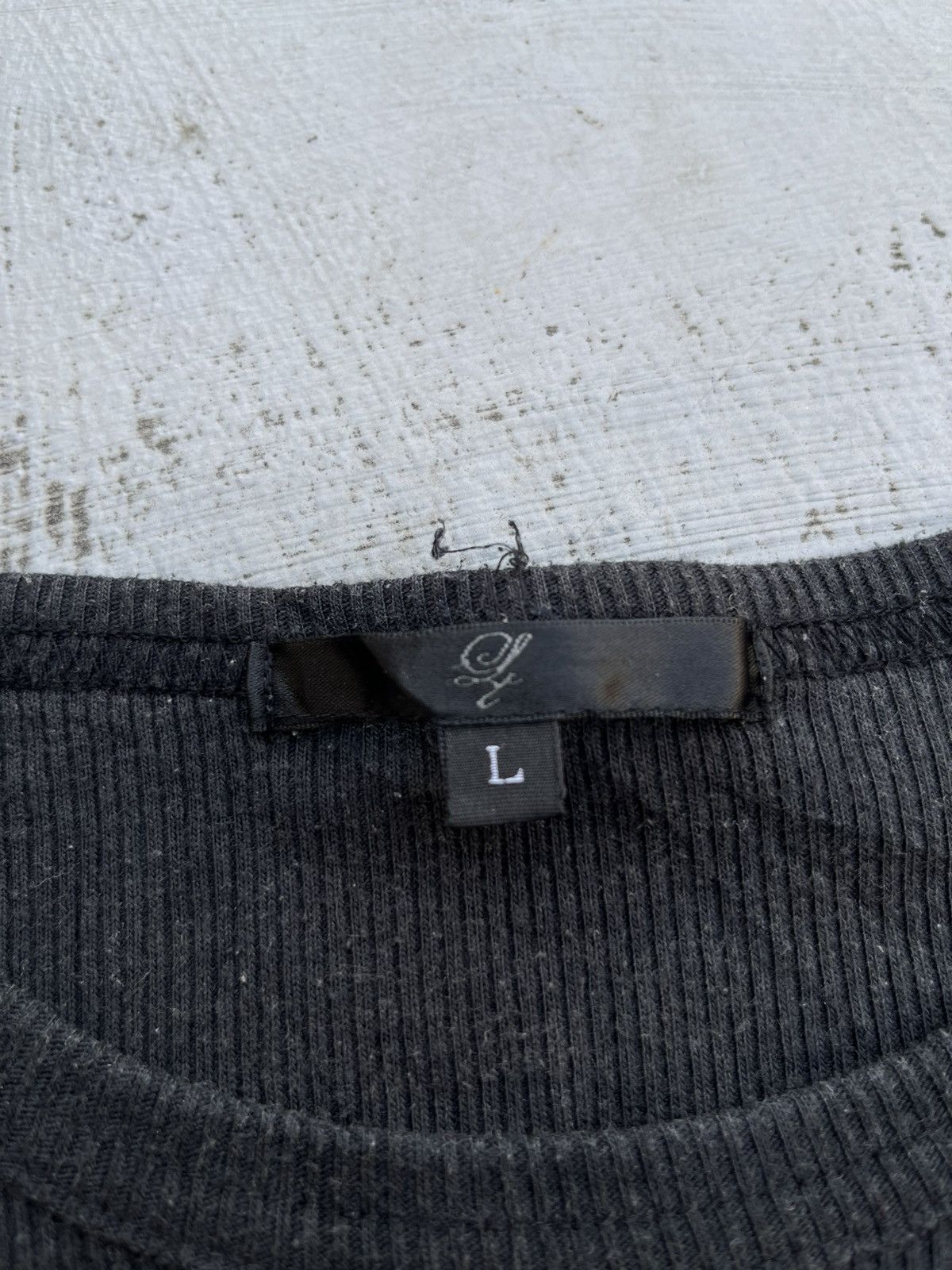 If Six Was Nine × Japanese Brand × Le Grande Bleu (L.G.B.) JAPANESE BREAK DOWN GOTHIC POEM LONGSLEVEE PUNK Size US S / EU 44-46 / 1 - 7 Thumbnail
