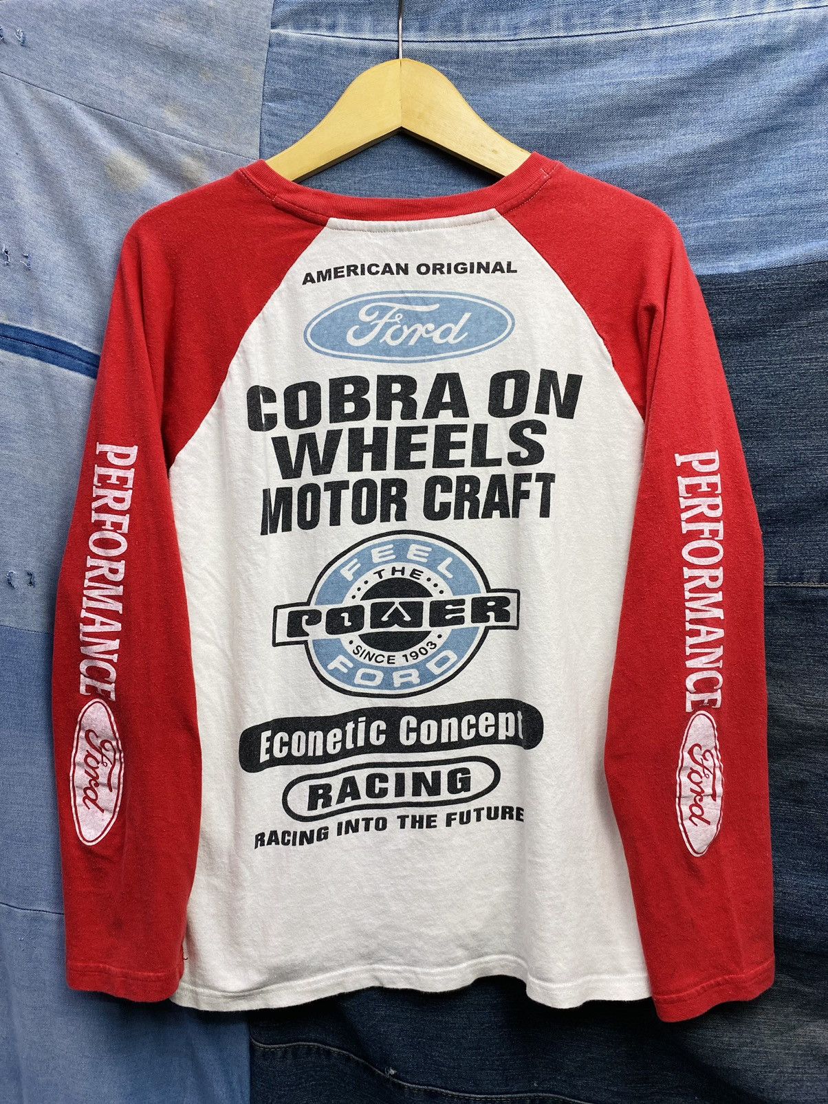 Japanese Brand vintage racing ford longsleeve Size US L / EU 52-54 / 3 - 2 Thumbnail