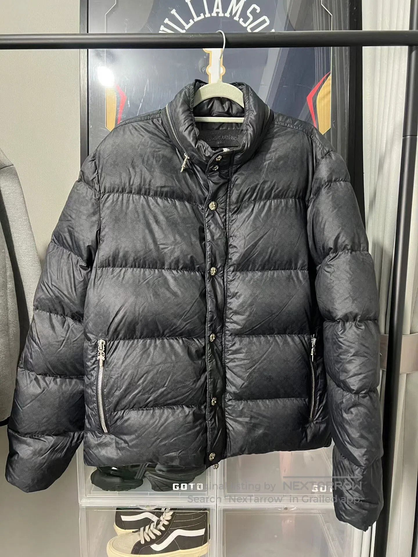 Chrome Hearts chrome hearts black pattern puffer jacket. Size US L / EU 52-54 / 3 - 1 Thumbnail