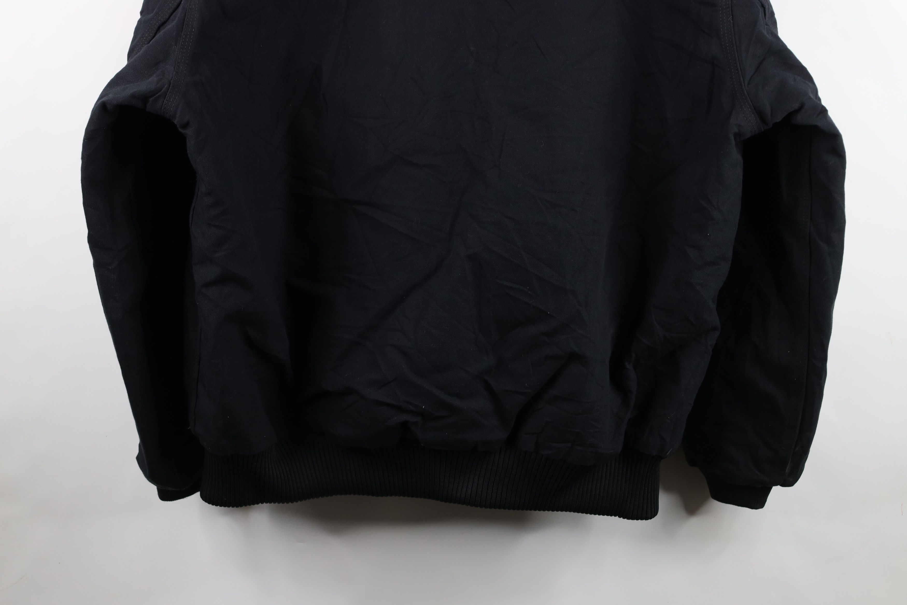 Carhartt Vintage Y2K Carhartt Quilted Canvas Hooded Jacket Black USA Size US XL / EU 56 / 4 - 15 Thumbnail