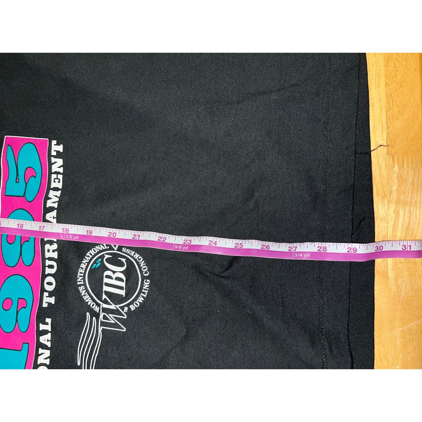 Fruit Of The Loom Vintage Bowling Graphic Shirt Womens Congress Bowl 90s XL Size US XL / EU 56 / 4 - 10 Thumbnail