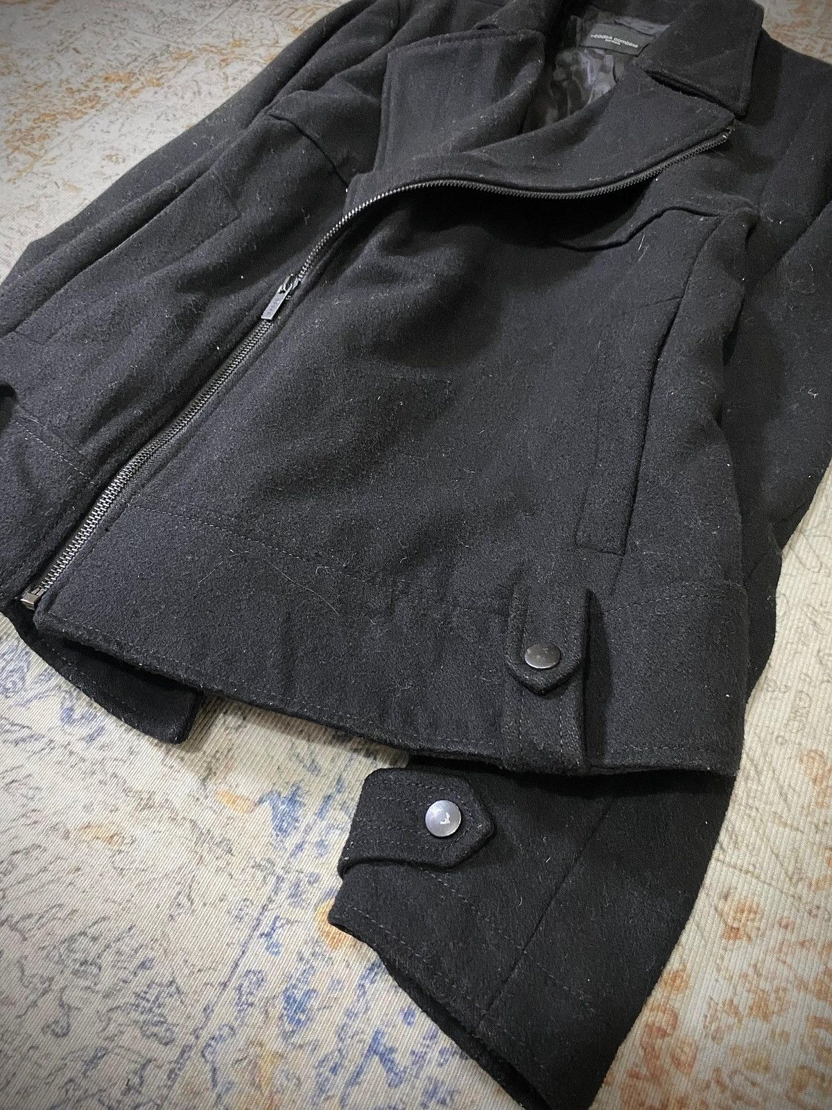 Codes Combine 2000s Codes Combine For Men Asymmetric Wool Jacket Size US M / EU 48-50 / 2 - 4 Thumbnail