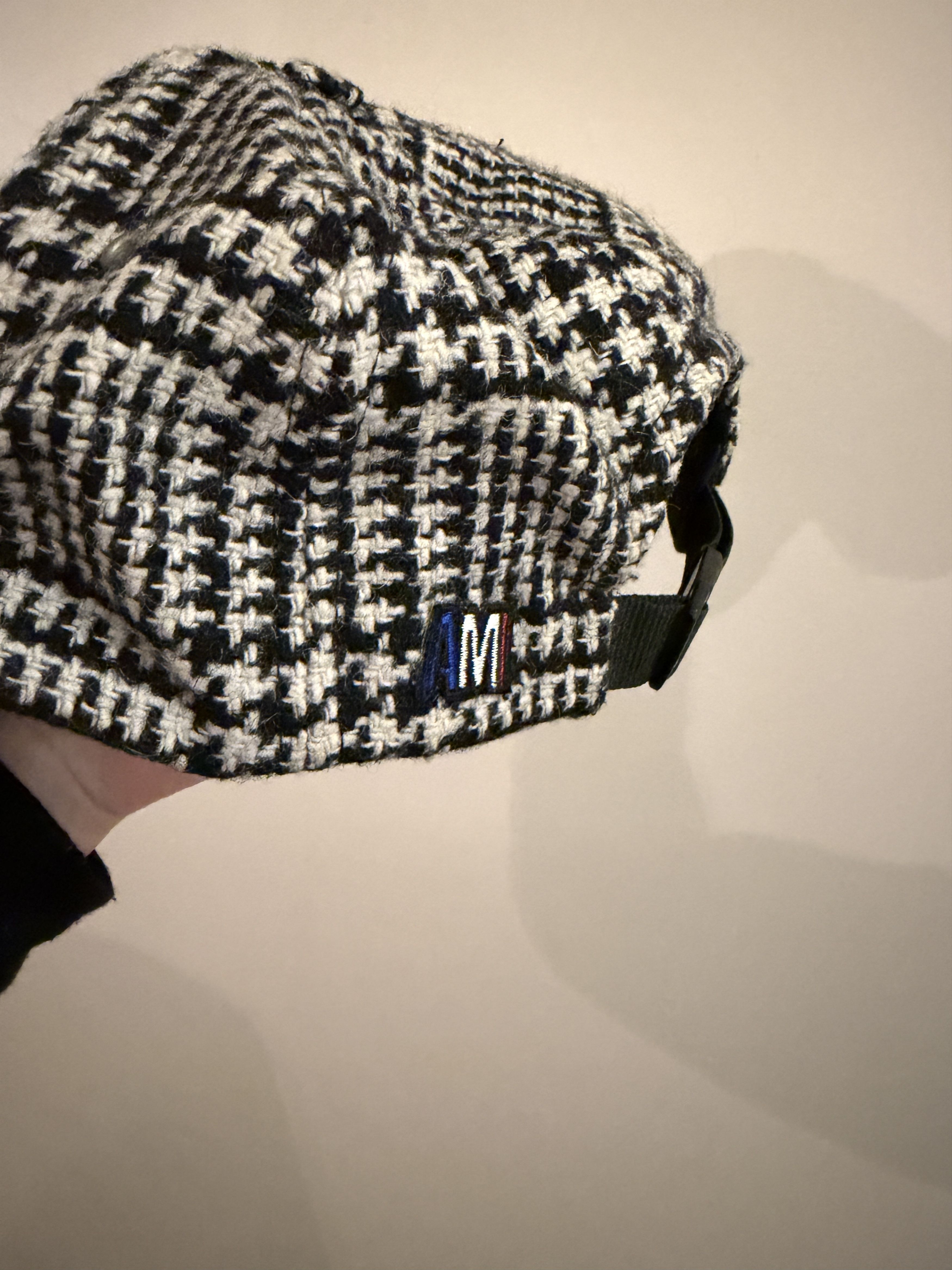 AMI AMI Wool Tartan Baseball Cap Size ONE SIZE - 3 Thumbnail