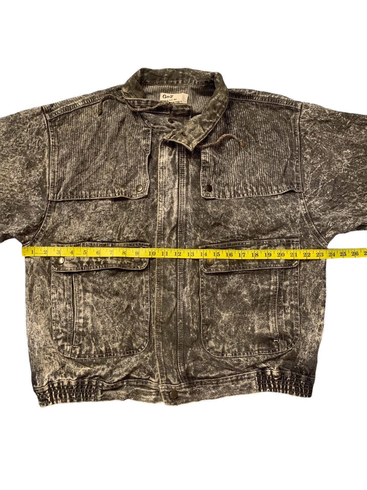 Japanese Brand Rare Design Vintage Ga-Z Blue Way Denim Jackets Size US M / EU 48-50 / 2 - 6 Thumbnail