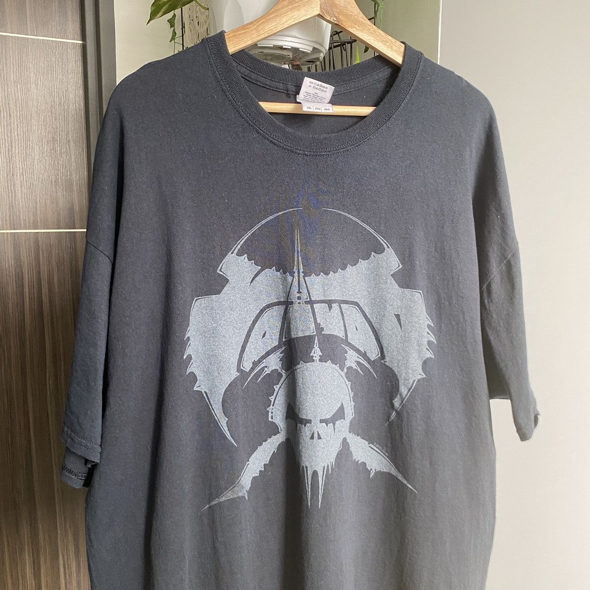 Band Tees Vintage Faded Y2K Voivod Heavy Metal Band ERD GRUNGE TEE Size US XXL / EU 58 / 5 - 2 Thumbnail