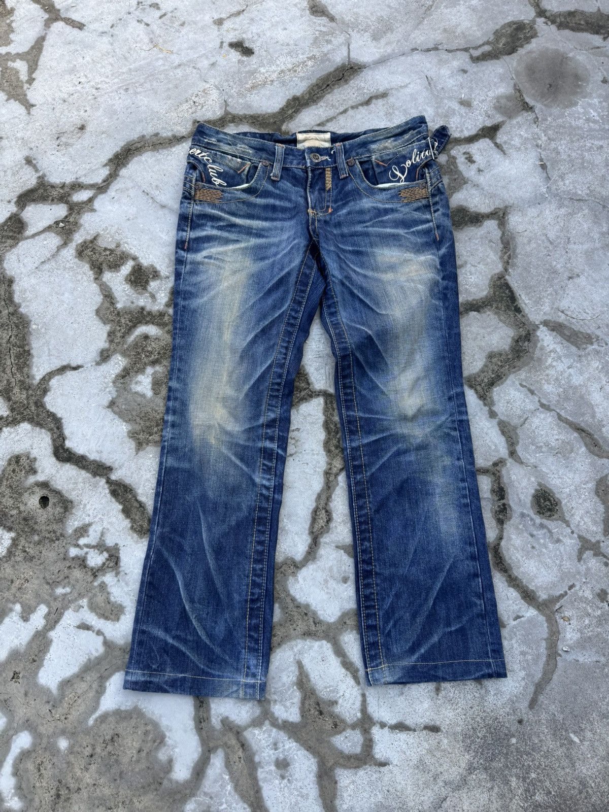 If Six Was Nine LOLITA JEANS Distressed Denim Size 34 Size US 34 / EU 50 - 1 Thumbnail