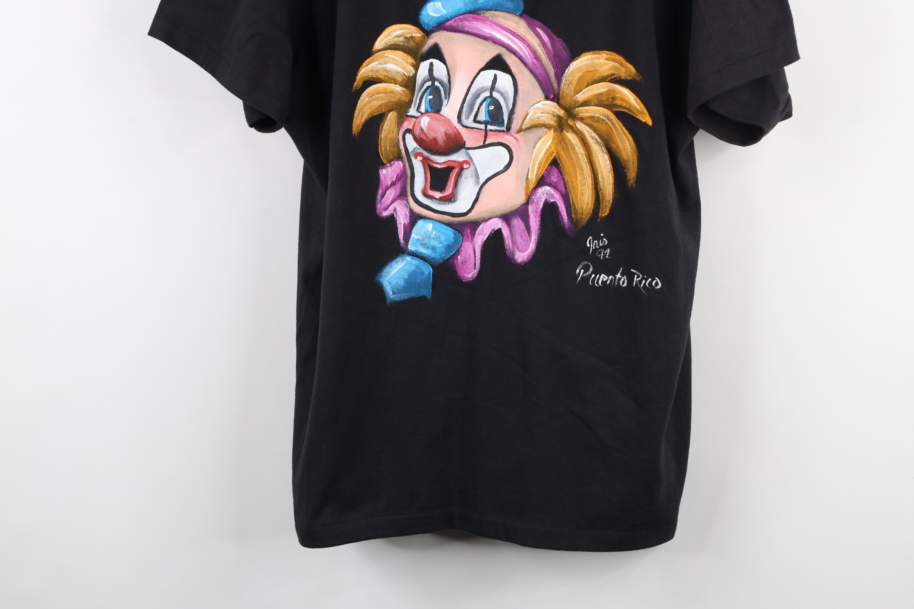 Vintage Vintage 90s Streetwear Clown Short Sleeve T-Shirt USA Size US XL / EU 56 / 4 - 3 Thumbnail