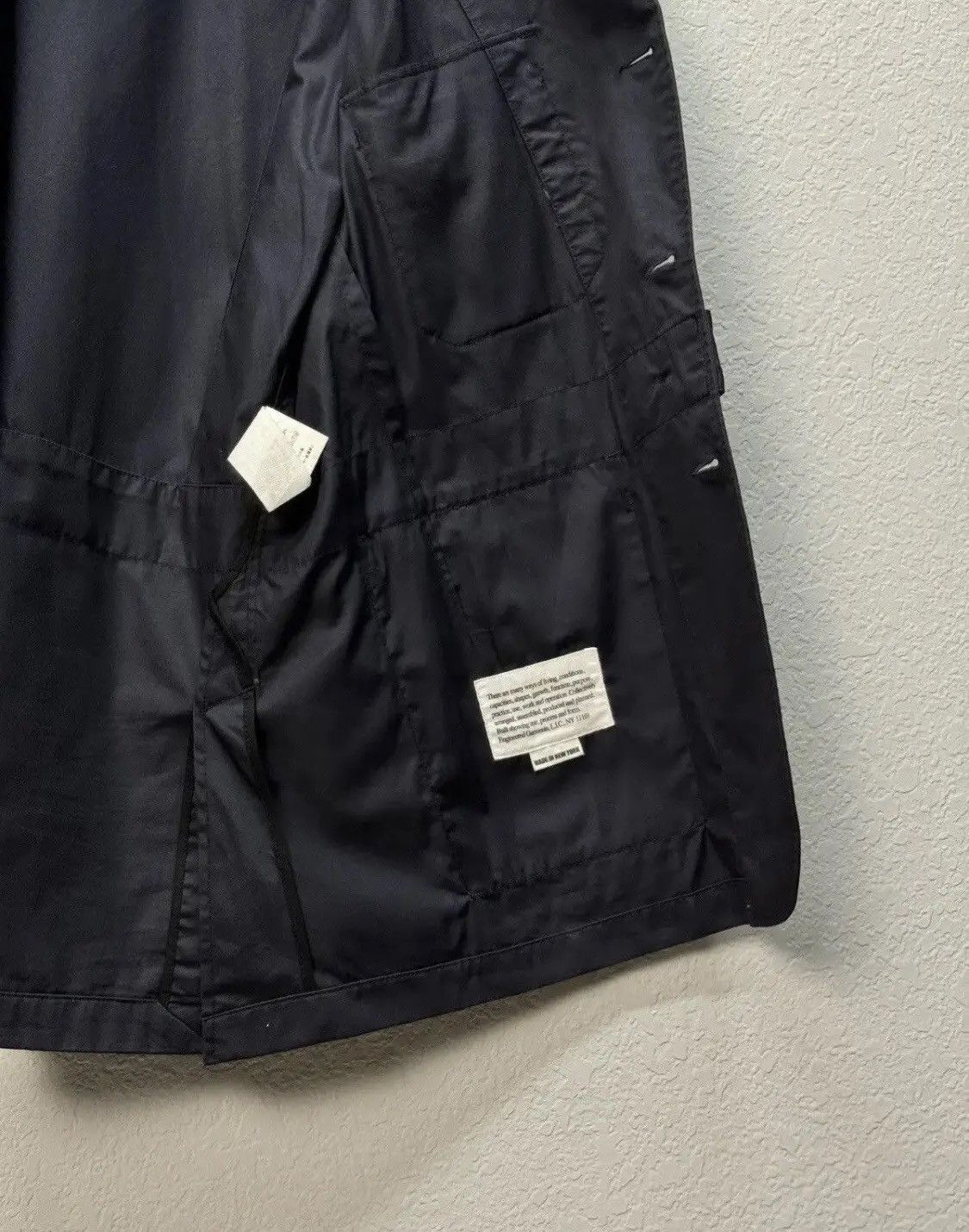 Engineered Garments × Japanese Brand Engineered Garments Multipocket Jacket Navy Memory Polyester Size US M / EU 48-50 / 2 - 13 Thumbnail