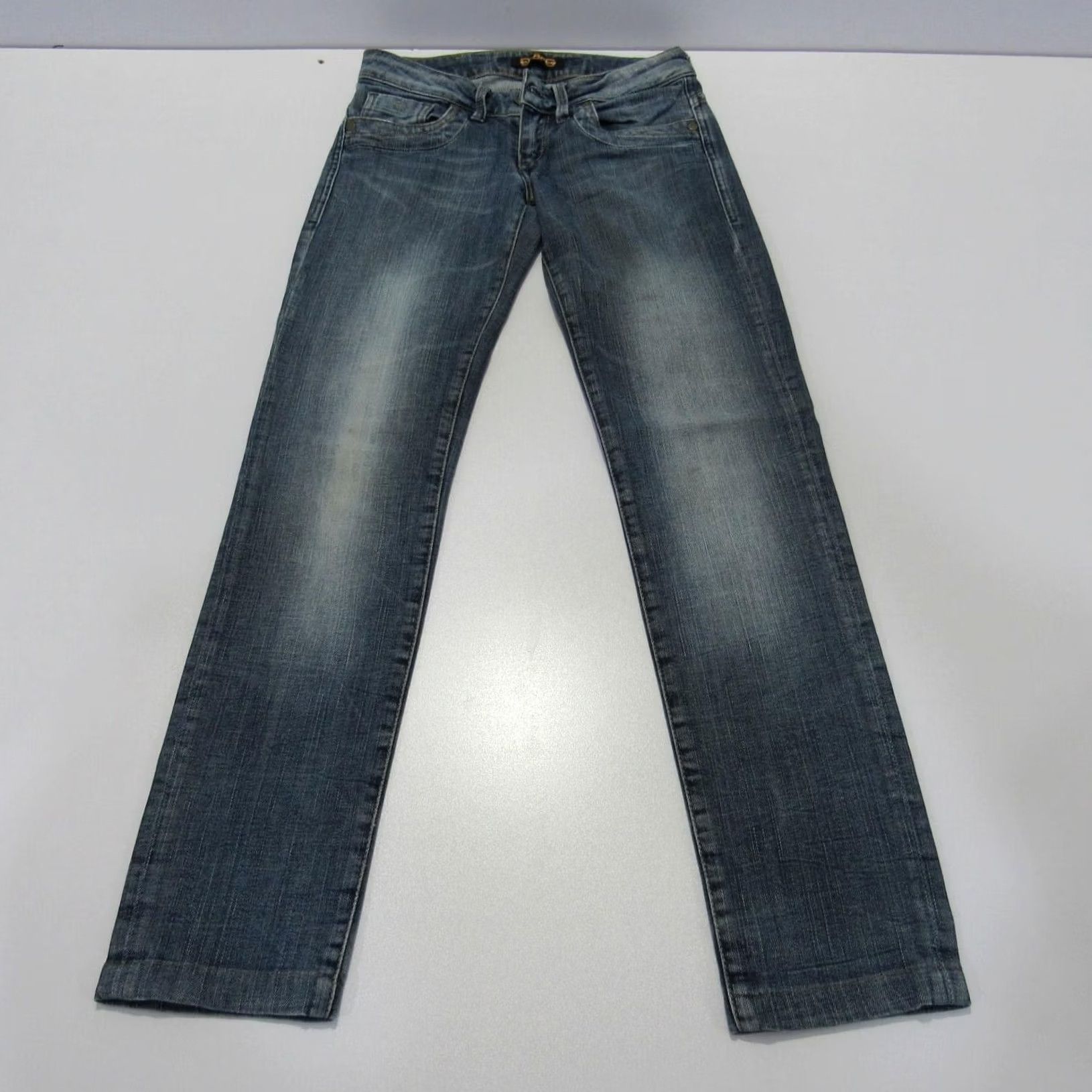Dolce & Gabbana Dolce &Gabbana Women’s Slim Fit Straight Stretch Blue Jeans W26 L28 UK 8 Size ONE SIZE - 4 Thumbnail