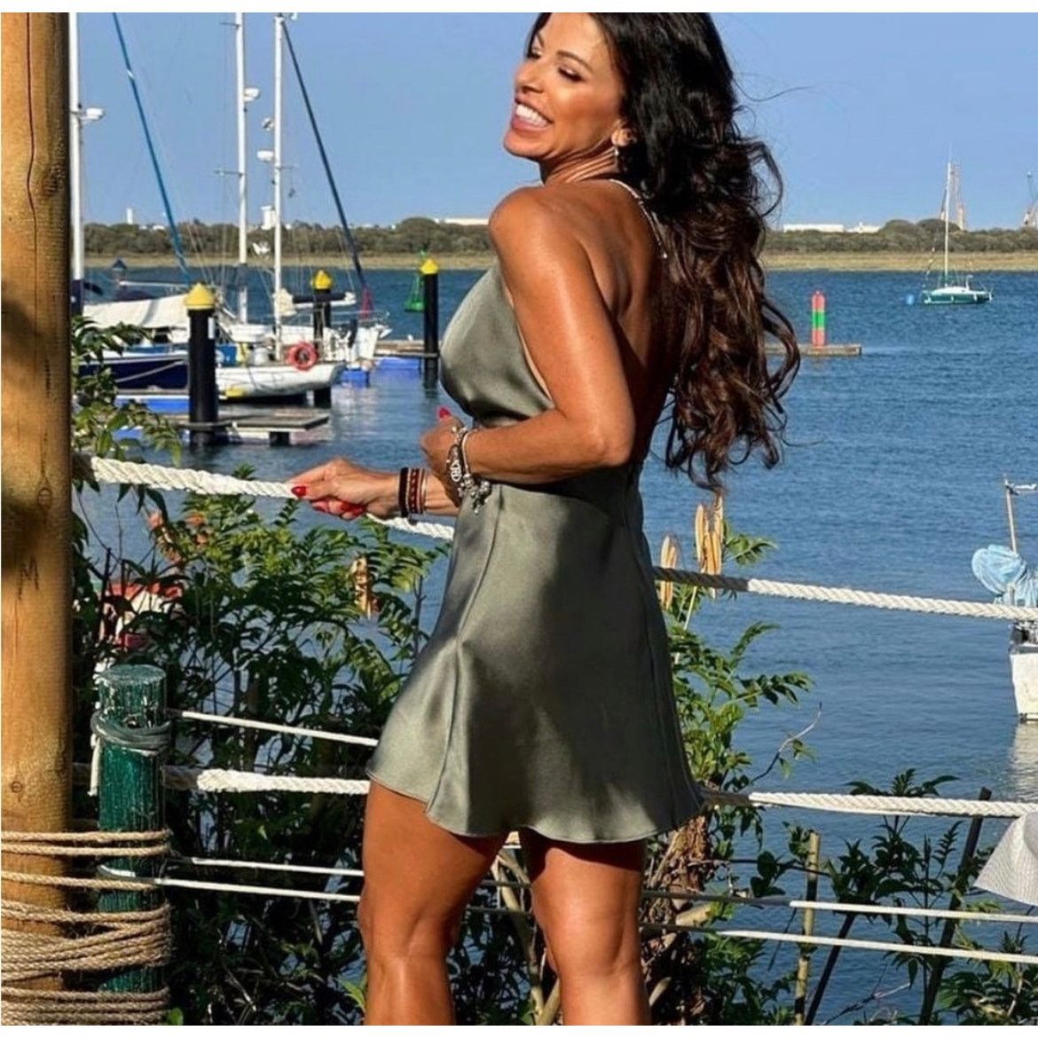 Zara ZARA BLOGGER FAVORITE SATIN EFFECT MINI DRESS Size XXL / US 16-18 / IT 52-54 - 4 Thumbnail