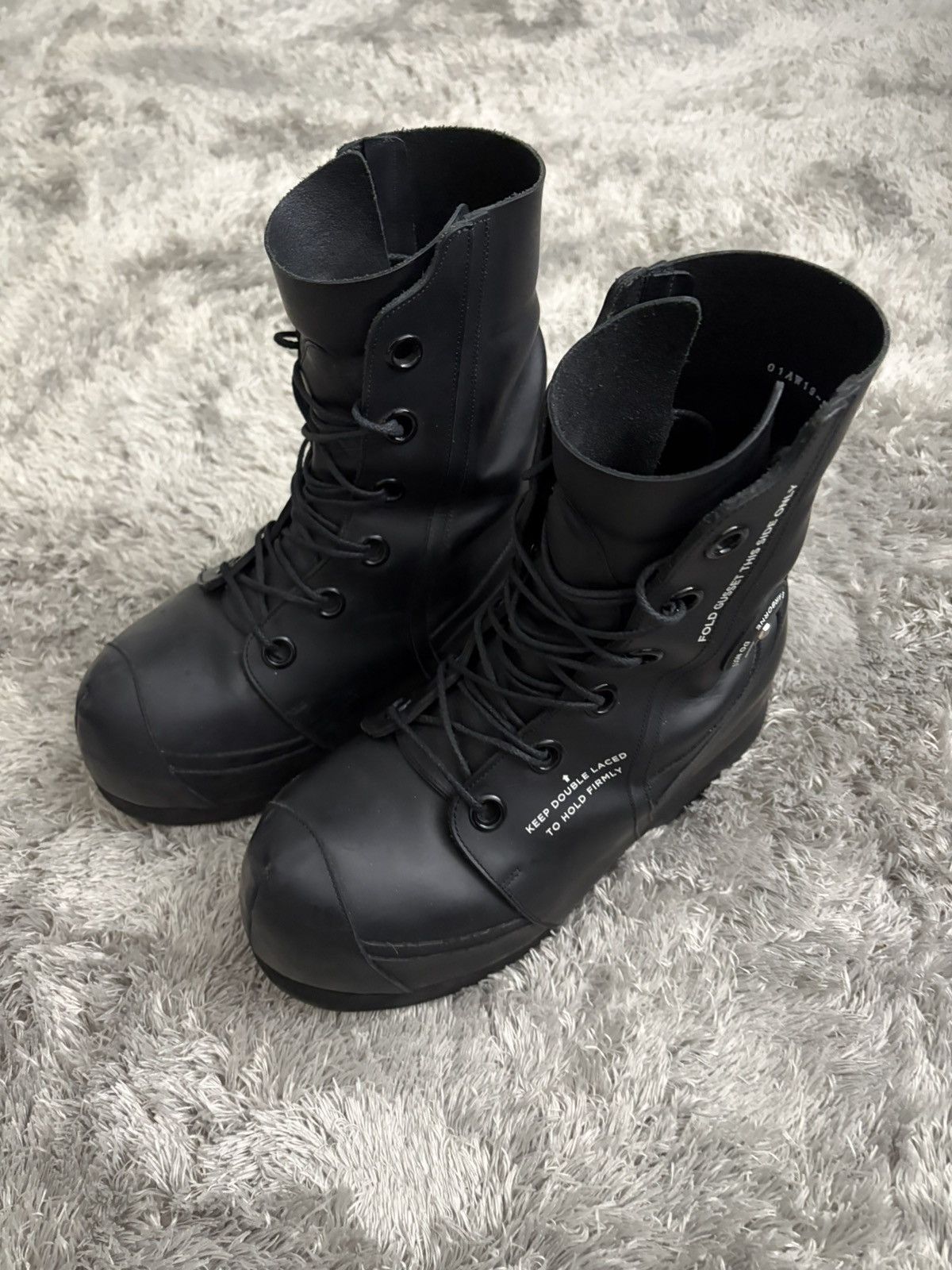 Takahiromiyashita The Soloist. AW19 BUNNY BOOTS Size US 9 / EU 42 - 3 Thumbnail