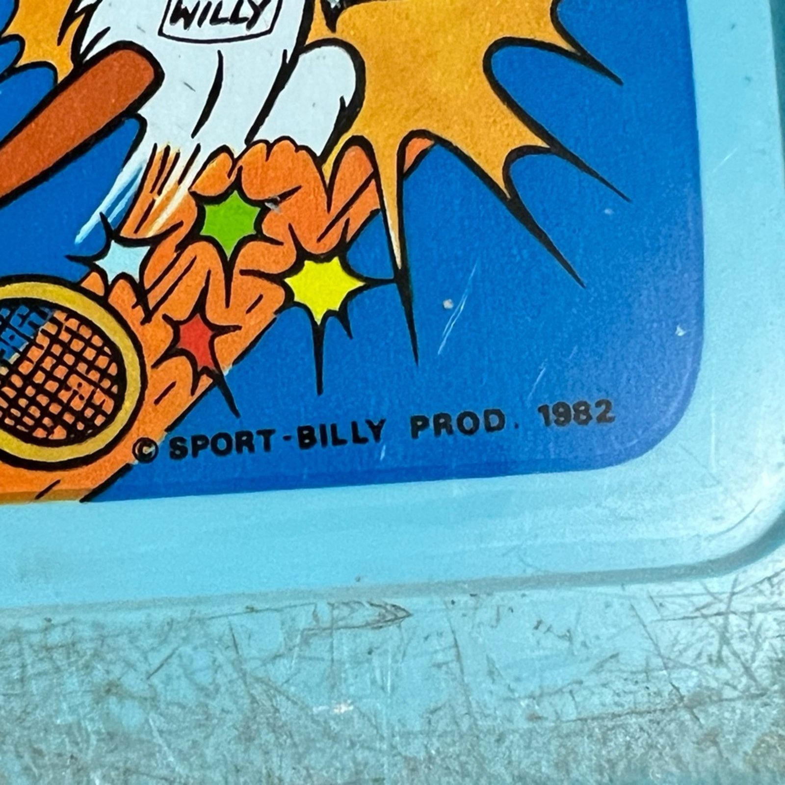 Vintage Vintage Sport Billy Plastic Lunch Box w/ Thermos - 1982 Peyo Size ONE SIZE - 3 Thumbnail