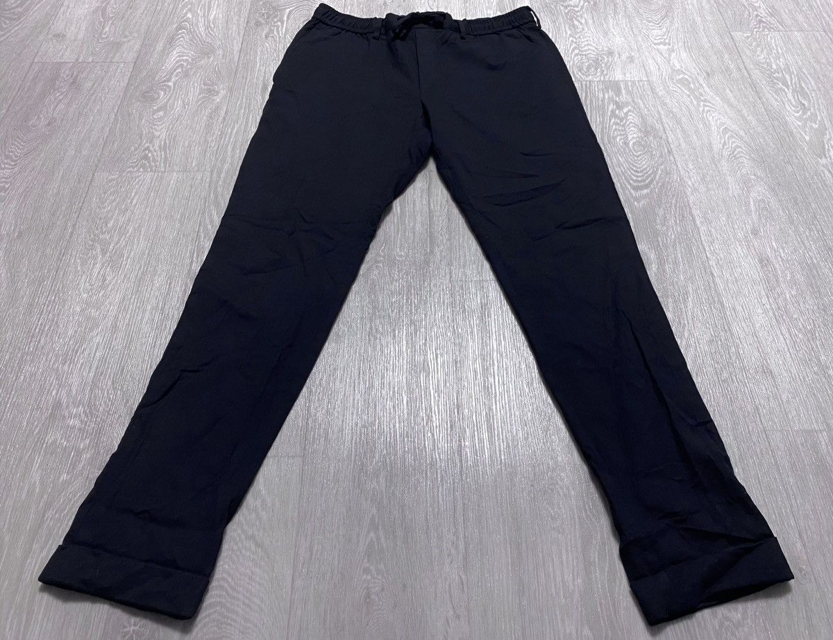 These Glory Days These Glory Days T Ollie Pants Drawstring Black Wool Trouser Size US 32 / EU 48 - 7 Thumbnail