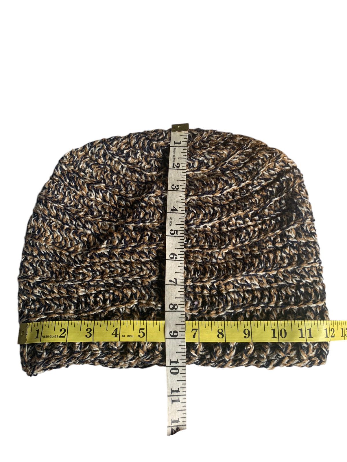 Japanese Brand × Kapital × Vintage Knitted Crochet Winter Sessions Big Beanie Hats Size ONE SIZE - 8 Thumbnail