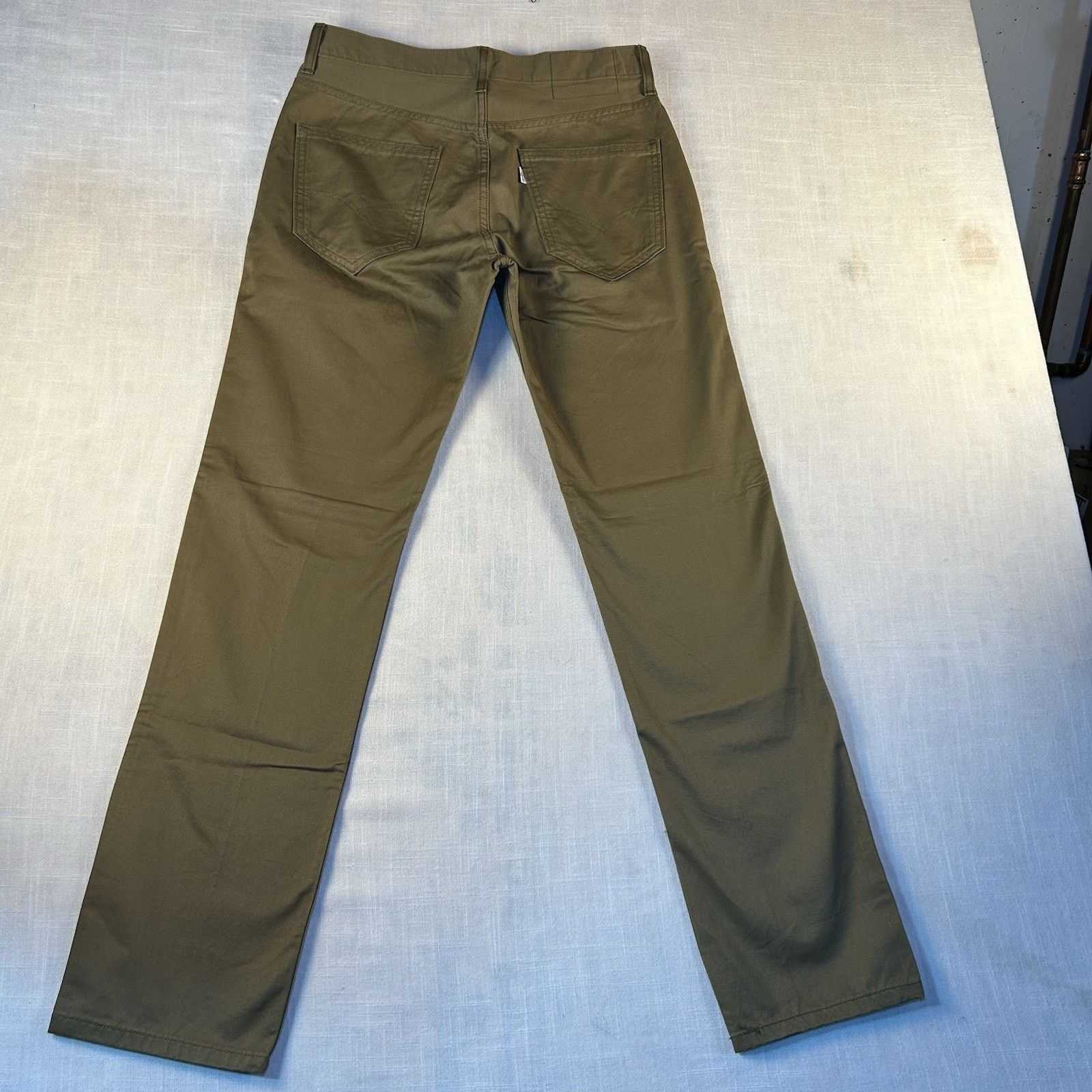 Levi's Levi's Tapered Khaki Brown/green Cotton Pants Men's 30x32 Size US 30 / EU 46 - 9 Thumbnail
