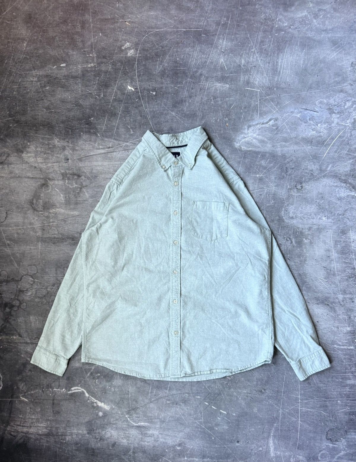 Vintage Vintage Gap Buttondown Long-sleeve Shirt (XL) Size US XL / EU 56 / 4 - 1 Thumbnail