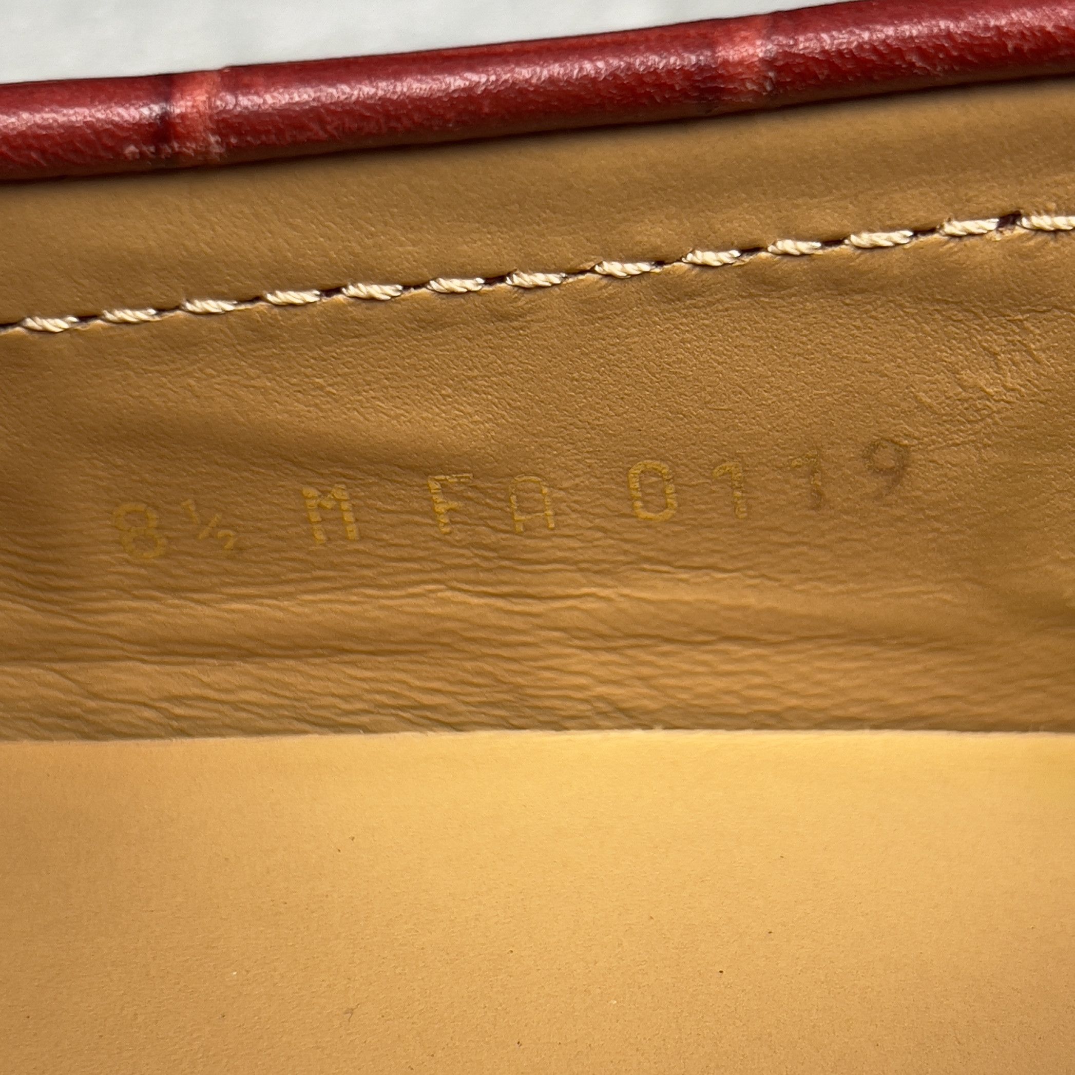 Louis Vuitton Louis Vuitton Hockenheim Moccasin Croco Embossed Leather Size US 9.5 / EU 42-43 - 3 Thumbnail