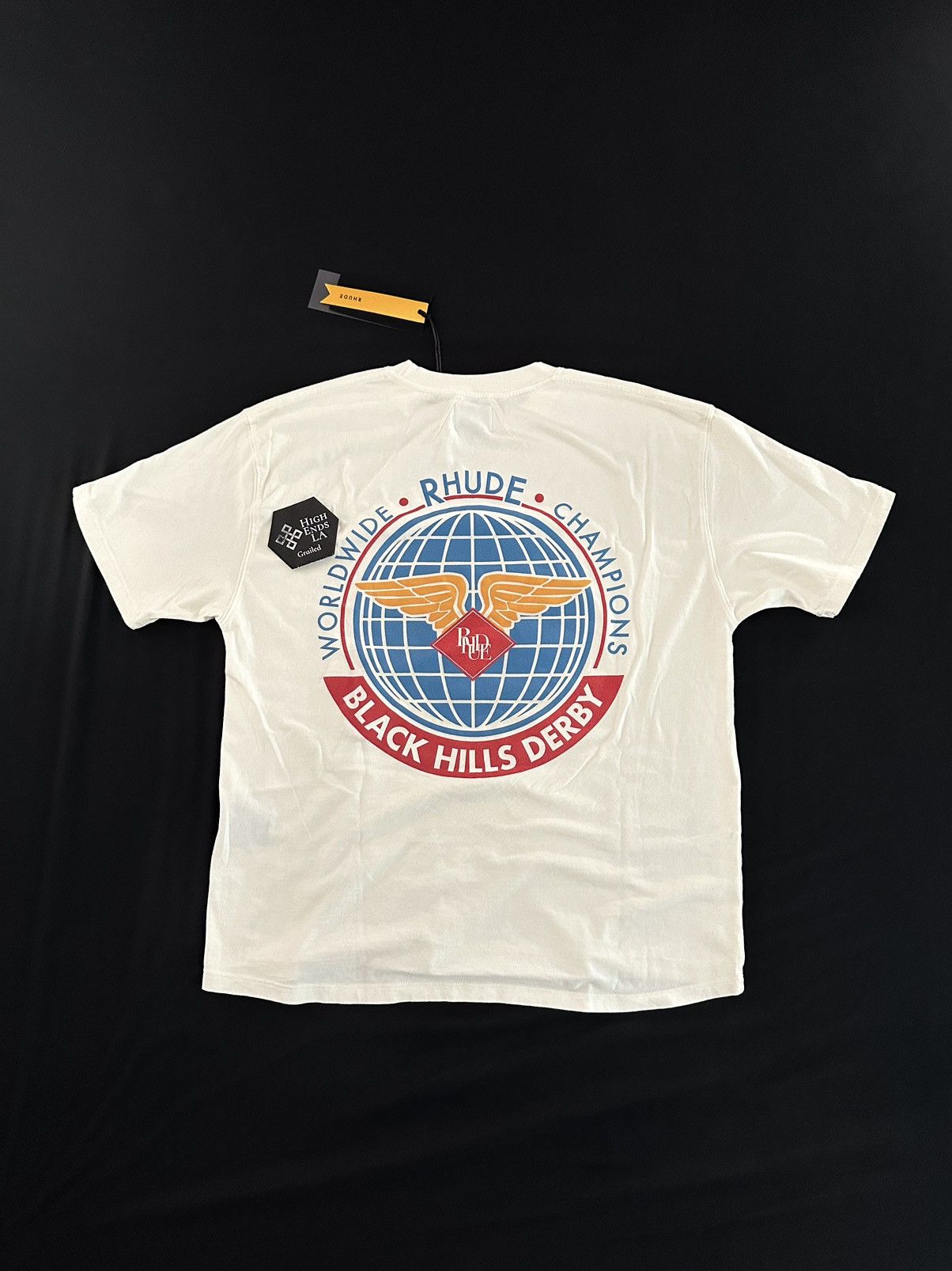 Rhude Rhude Worldwide Tee Size US M / EU 48-50 / 2 - 1 Thumbnail